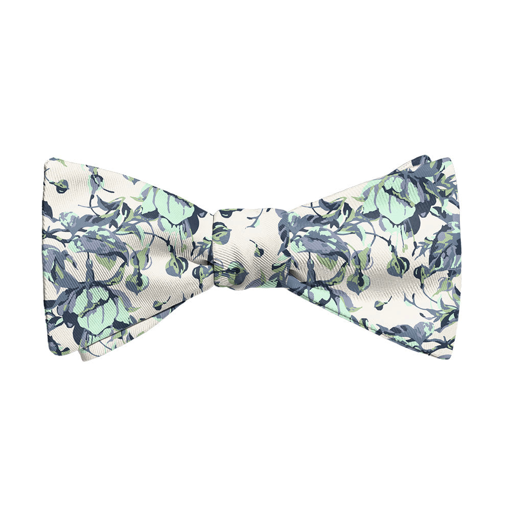 Abstract Floral Bow Tie - Adult Standard Self-Tie 14-18" - Knotty Tie Co.