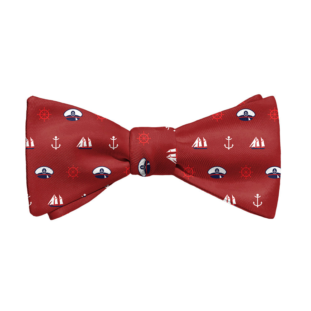 Ahoy Bow Tie - Adult Standard Self-Tie 14-18" - Knotty Tie Co.