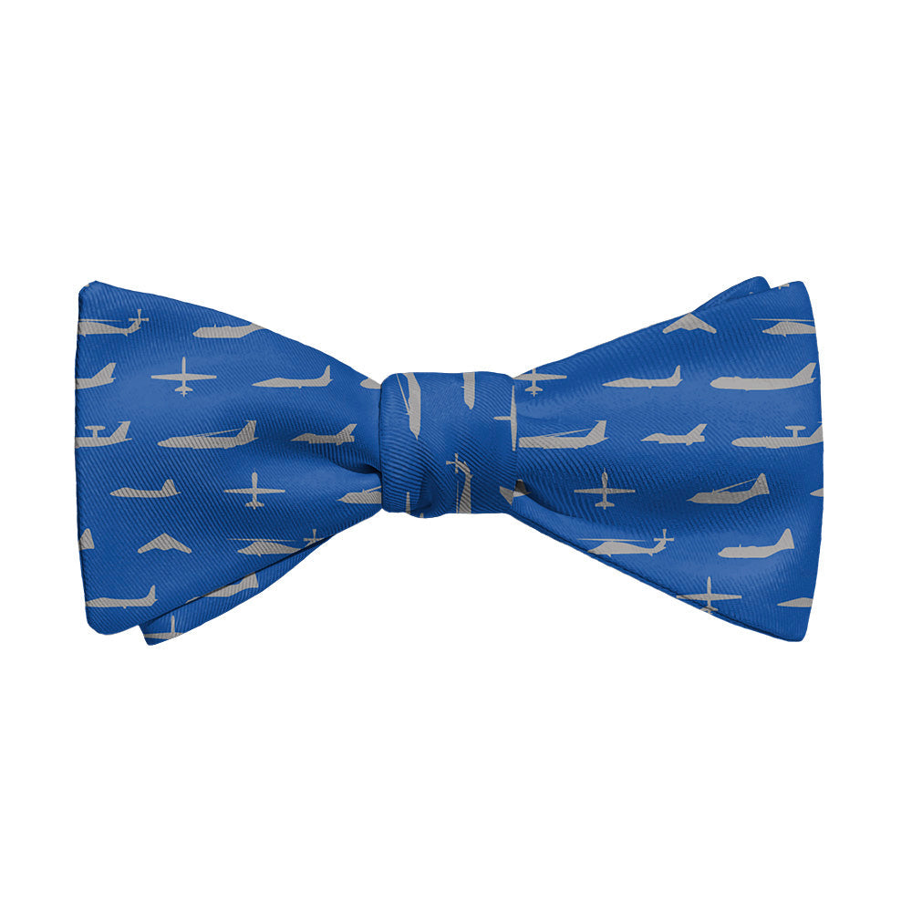 Air Force Aviation Bow Tie - Adult Standard Self-Tie 14-18" - Knotty Tie Co.