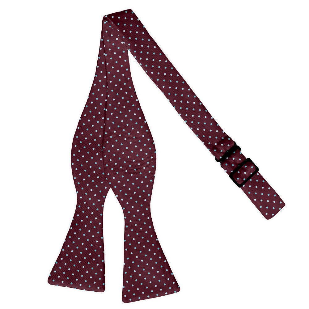 Aurora Dots Bow Tie - Adult Extra-Long Self-Tie 18-21" - Knotty Tie Co.