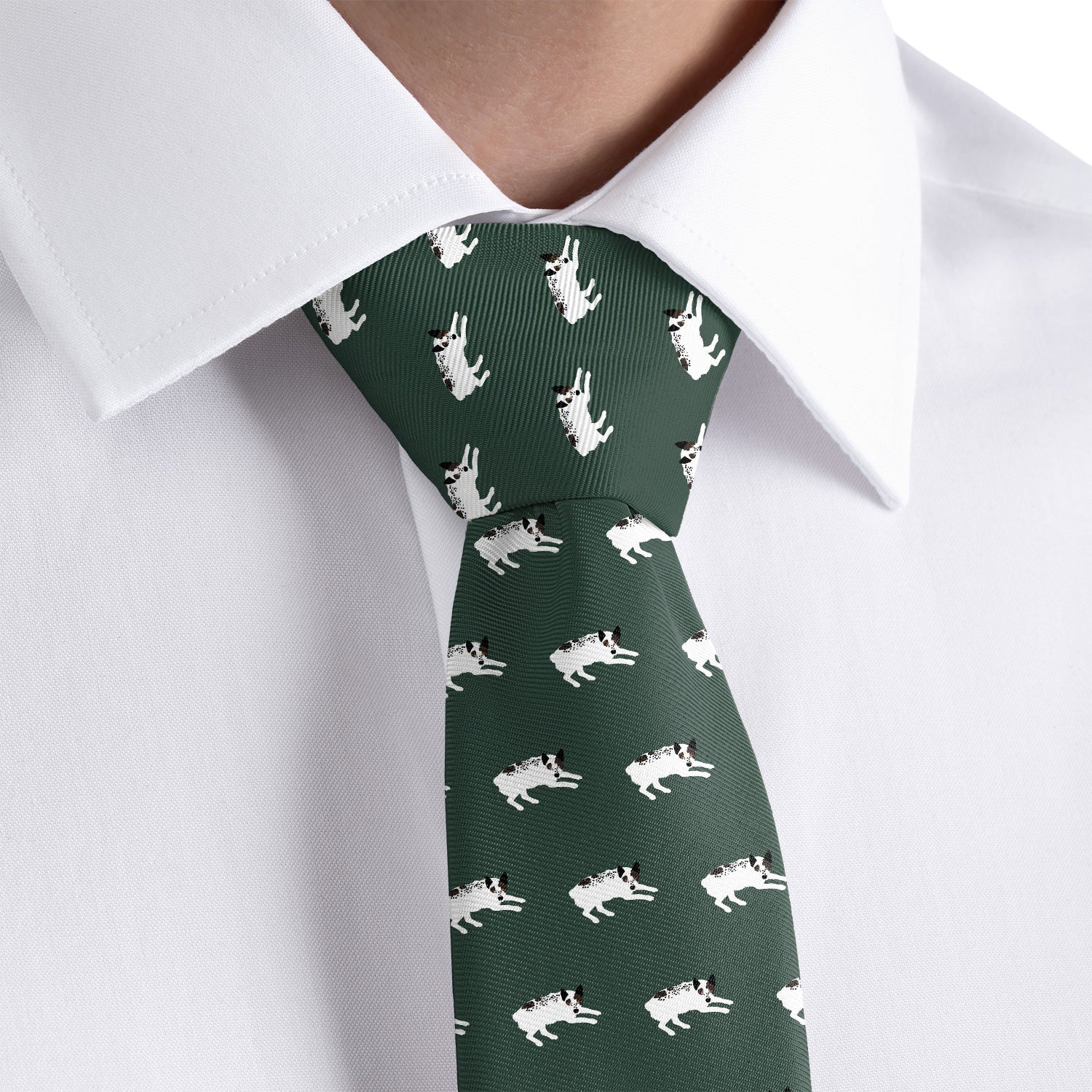 Australian Cattle Dog Necktie - Dress Shirt - Knotty Tie Co.