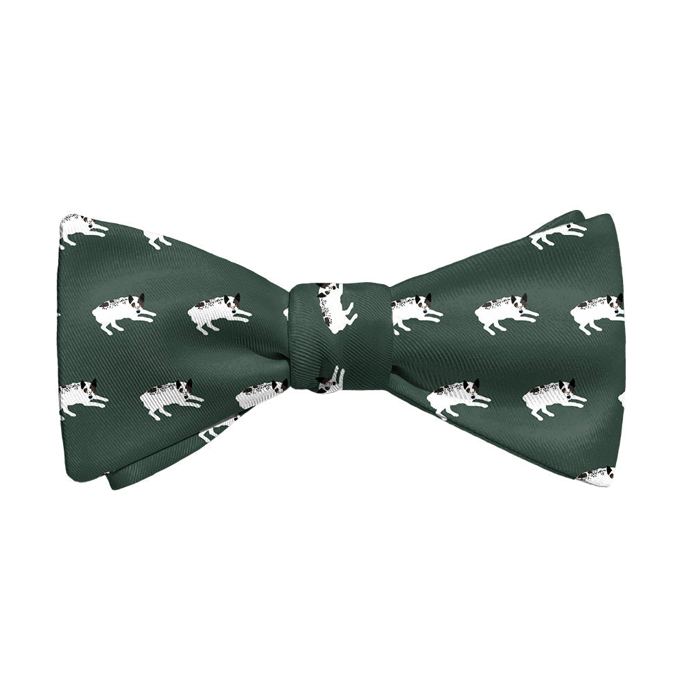 Australian Cattle Dog Bow Tie - Adult Standard Self-Tie 14-18" - Knotty Tie Co.