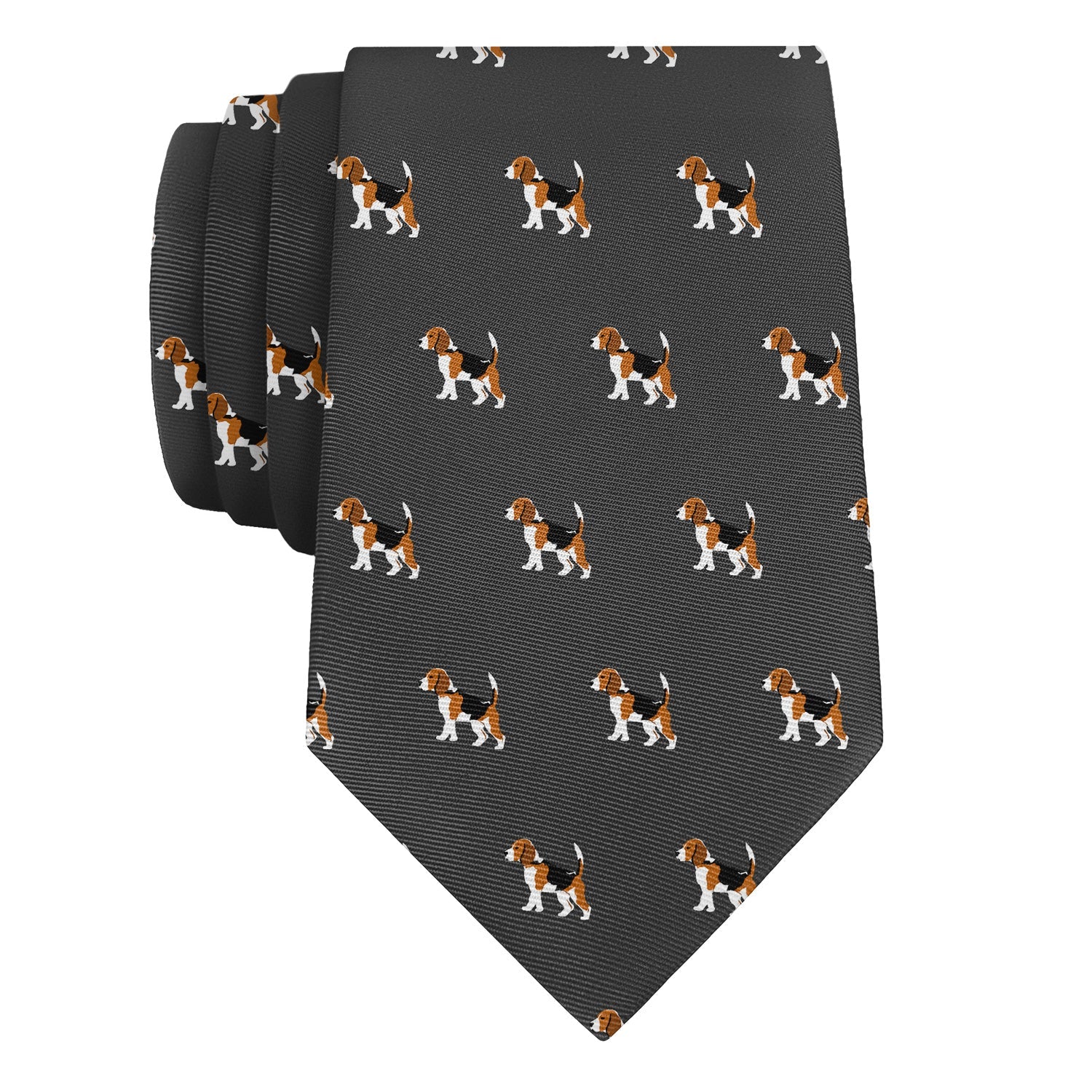 Beagle Necktie - Rolled - Knotty Tie Co.