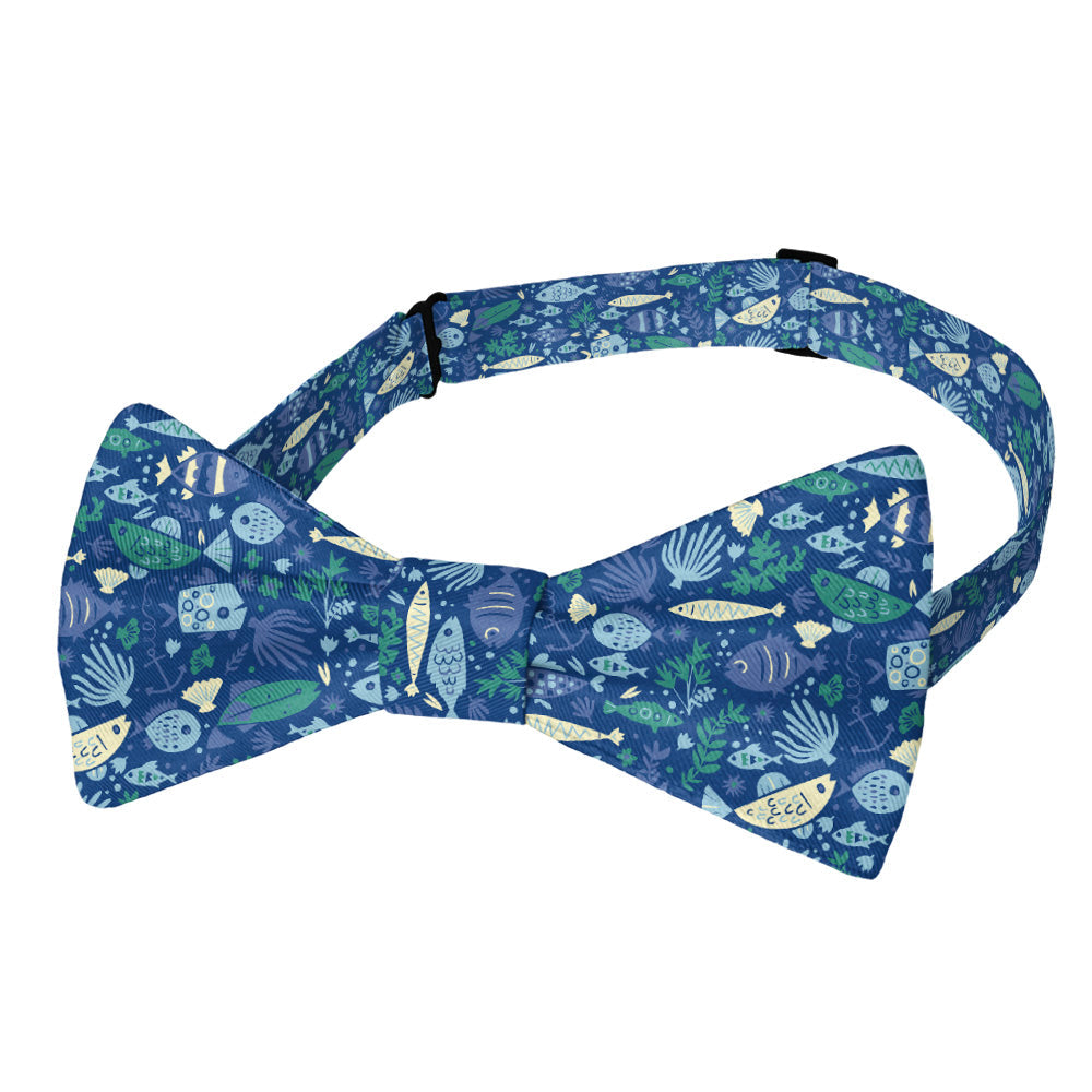 Below the Sea Bow Tie - Adult Pre-Tied 12-22" - Knotty Tie Co.