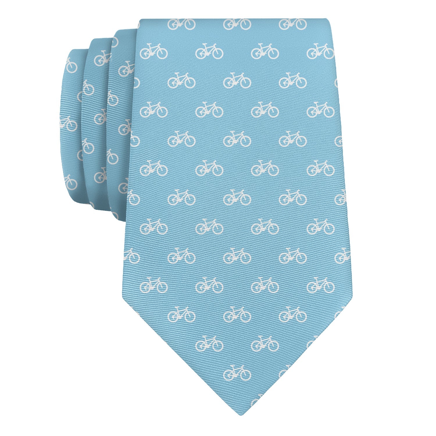 Bikes Necktie - Rolled - Knotty Tie Co.