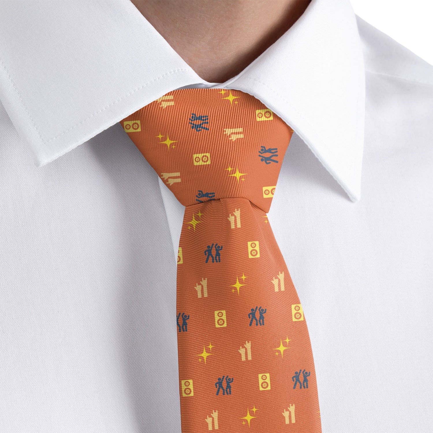 Concerts With Friends Necktie - Dress Shirt - Knotty Tie Co.