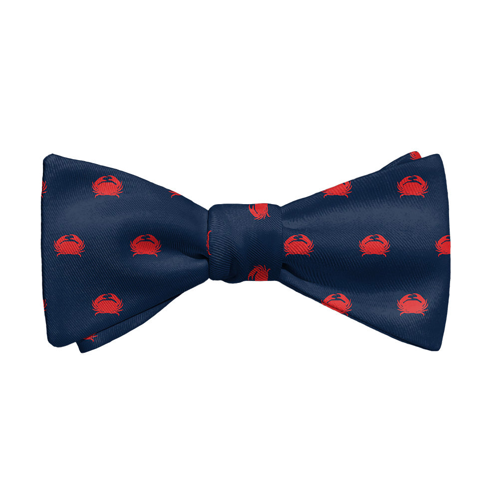 Crabby Bow Tie - Adult Standard Self-Tie 14-18" - Knotty Tie Co.