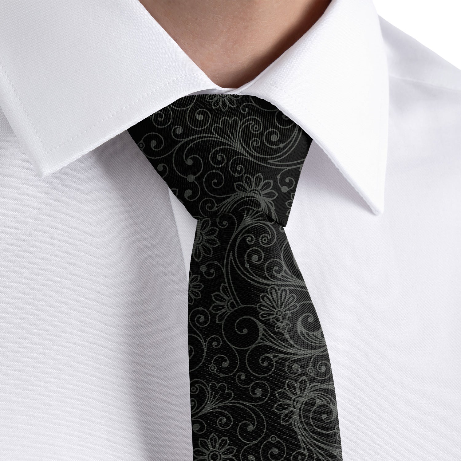 Decadence Paisley Necktie - Dress Shirt - Knotty Tie Co.