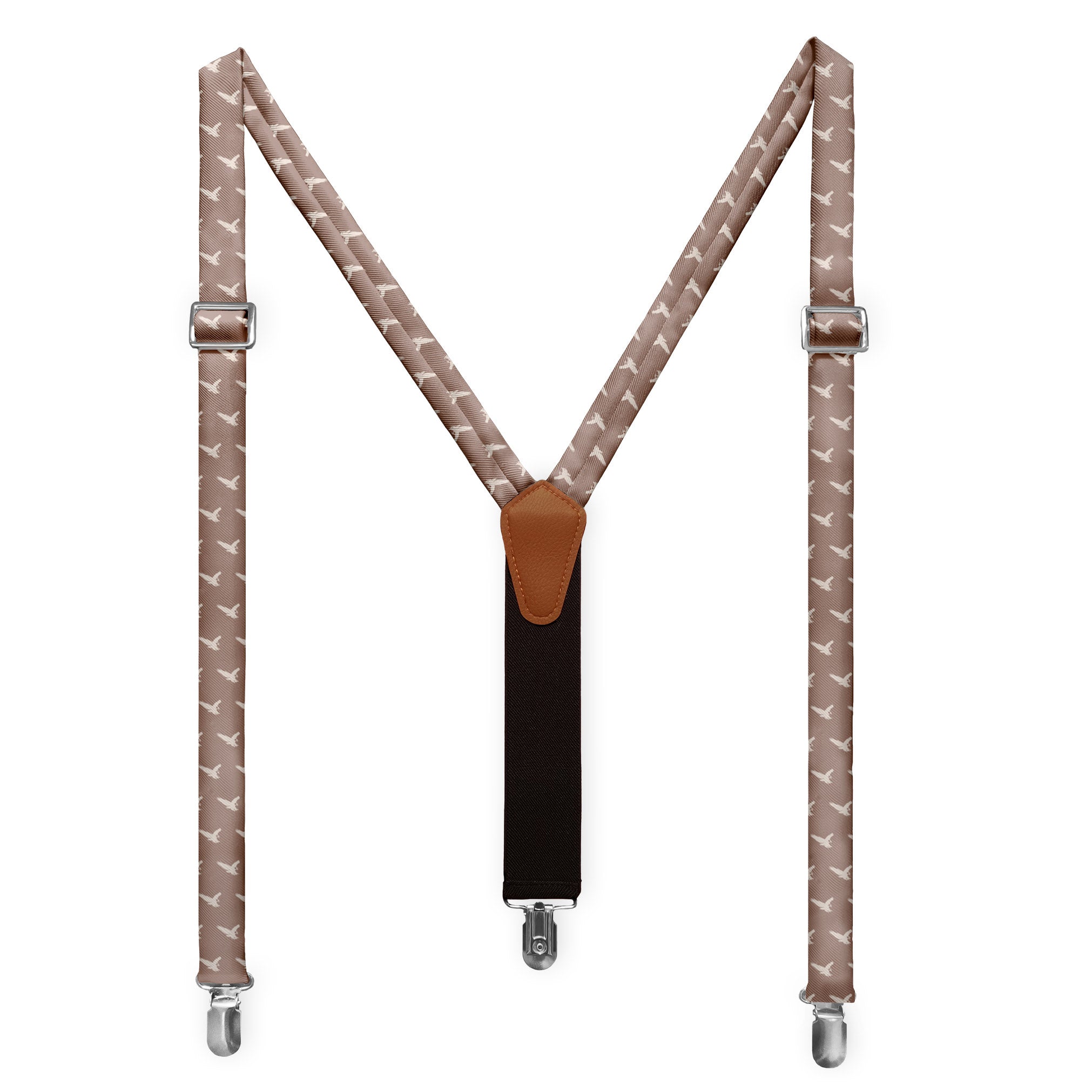 Free Bird Suspenders - Full Front View - Knotty Tie Co.