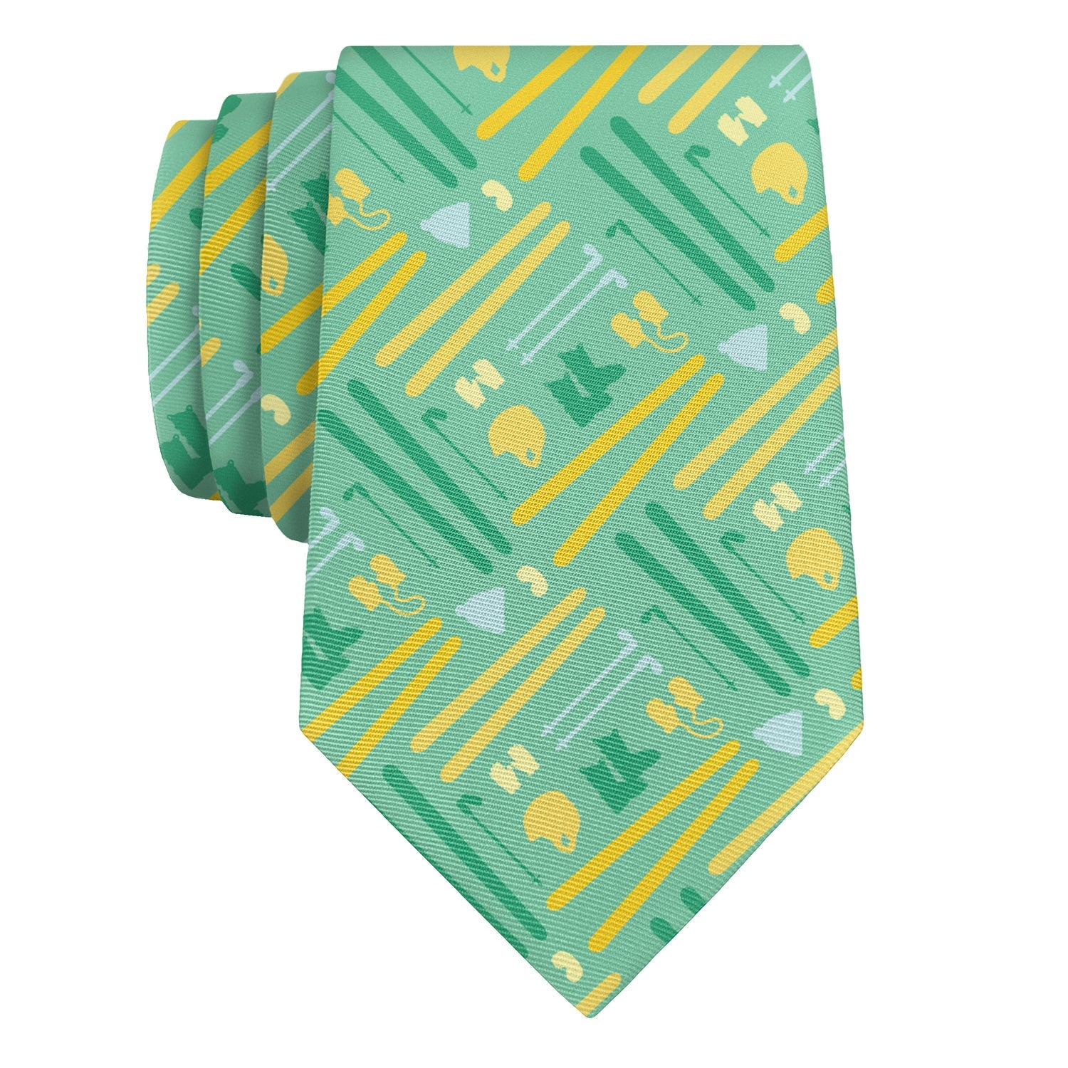 Fresh Pow Necktie - Rolled - Knotty Tie Co.