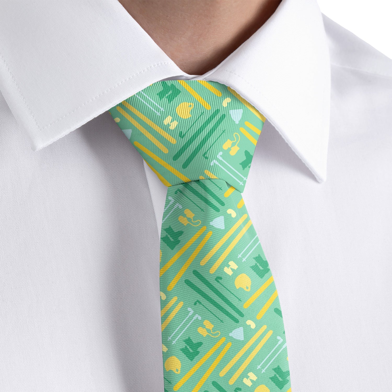 Fresh Pow Necktie - Dress Shirt - Knotty Tie Co.