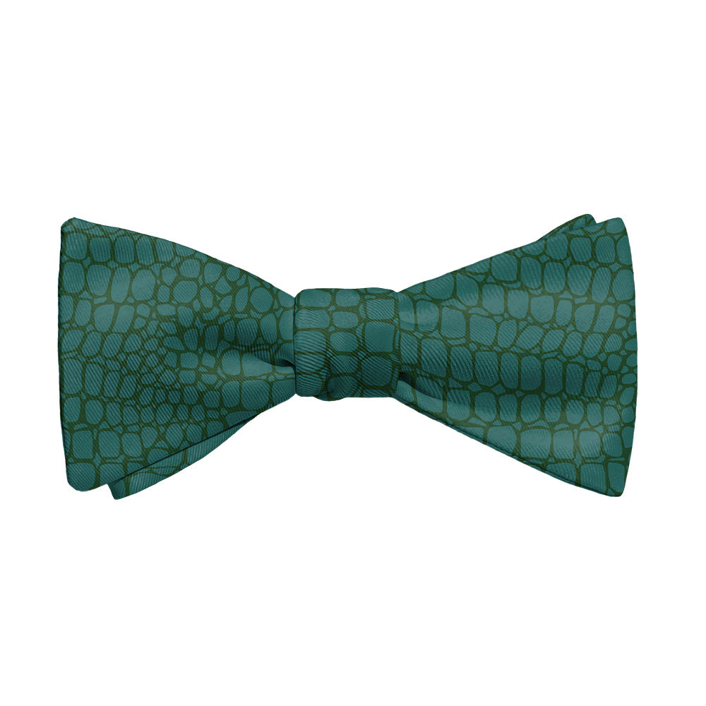 Gator Skin Bow Tie - Adult Standard Self-Tie 14-18" - Knotty Tie Co.