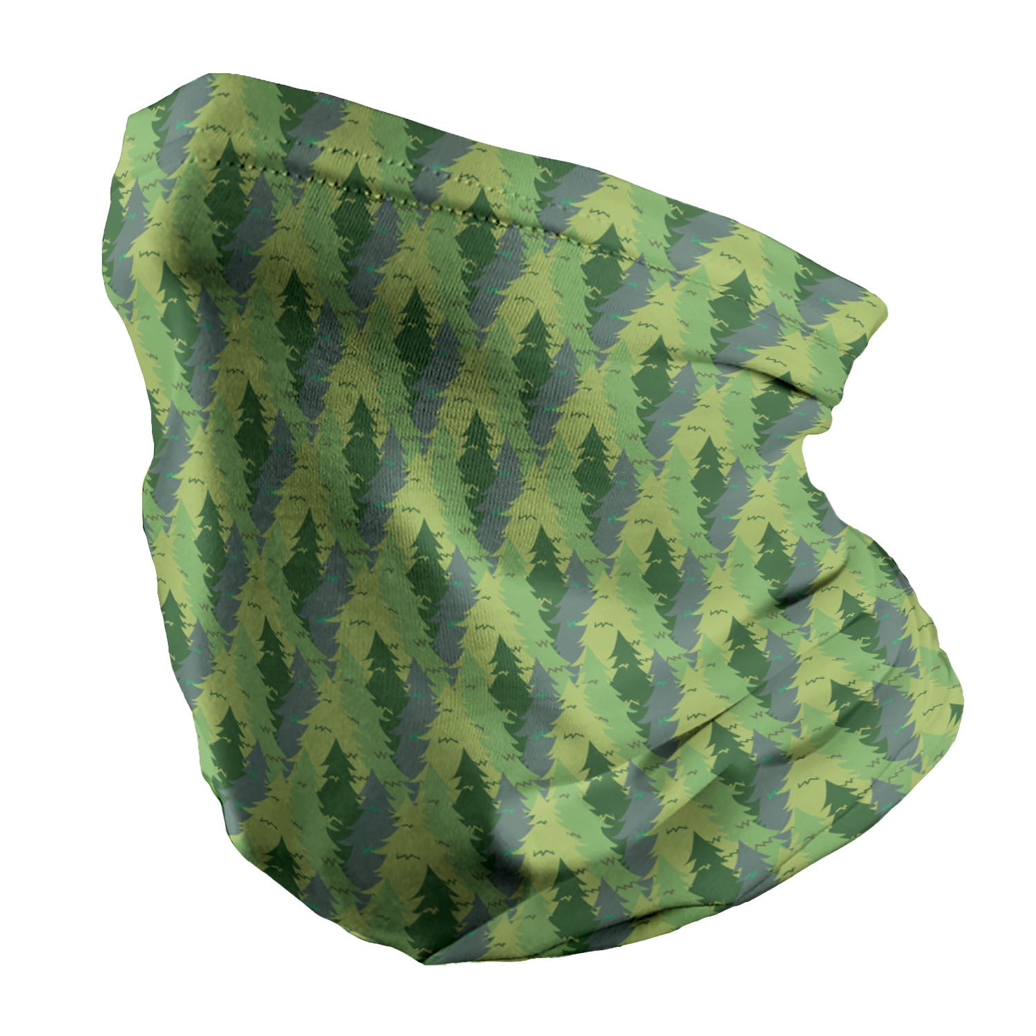 Evergreen Forest Neck Gaiter - Regular - Knotty Tie Co.