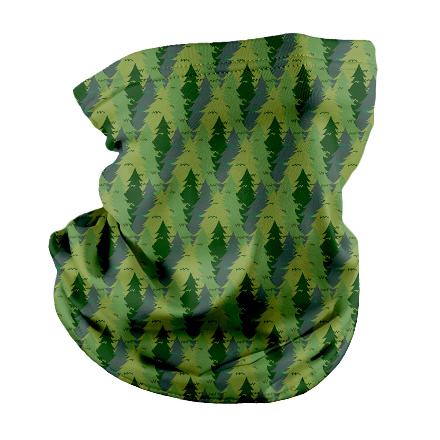 Evergreen Forest Neck Gaiter - Regular - Knotty Tie Co.