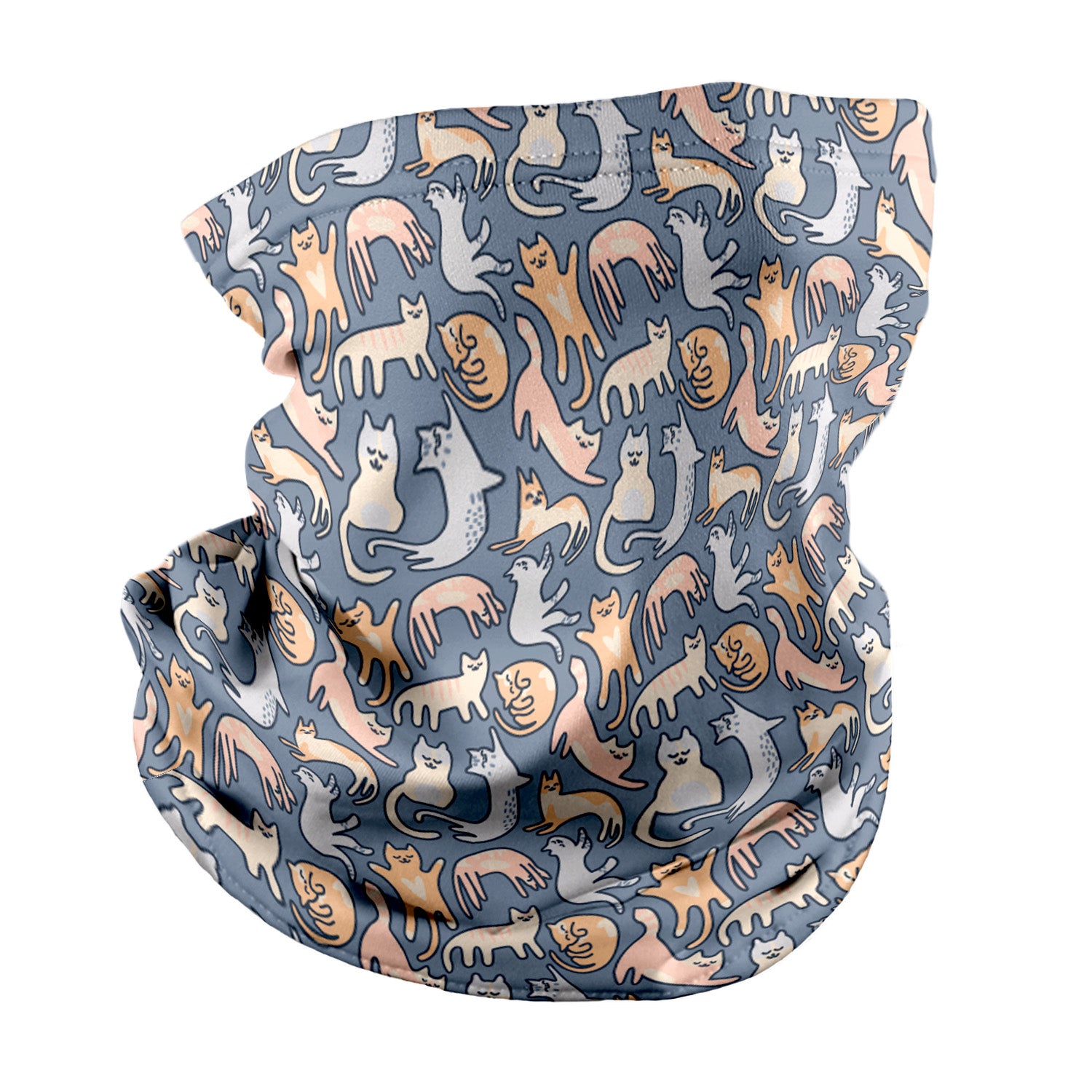 Cool Cats & Kittens Neck Gaiter - Regular - Knotty Tie Co.