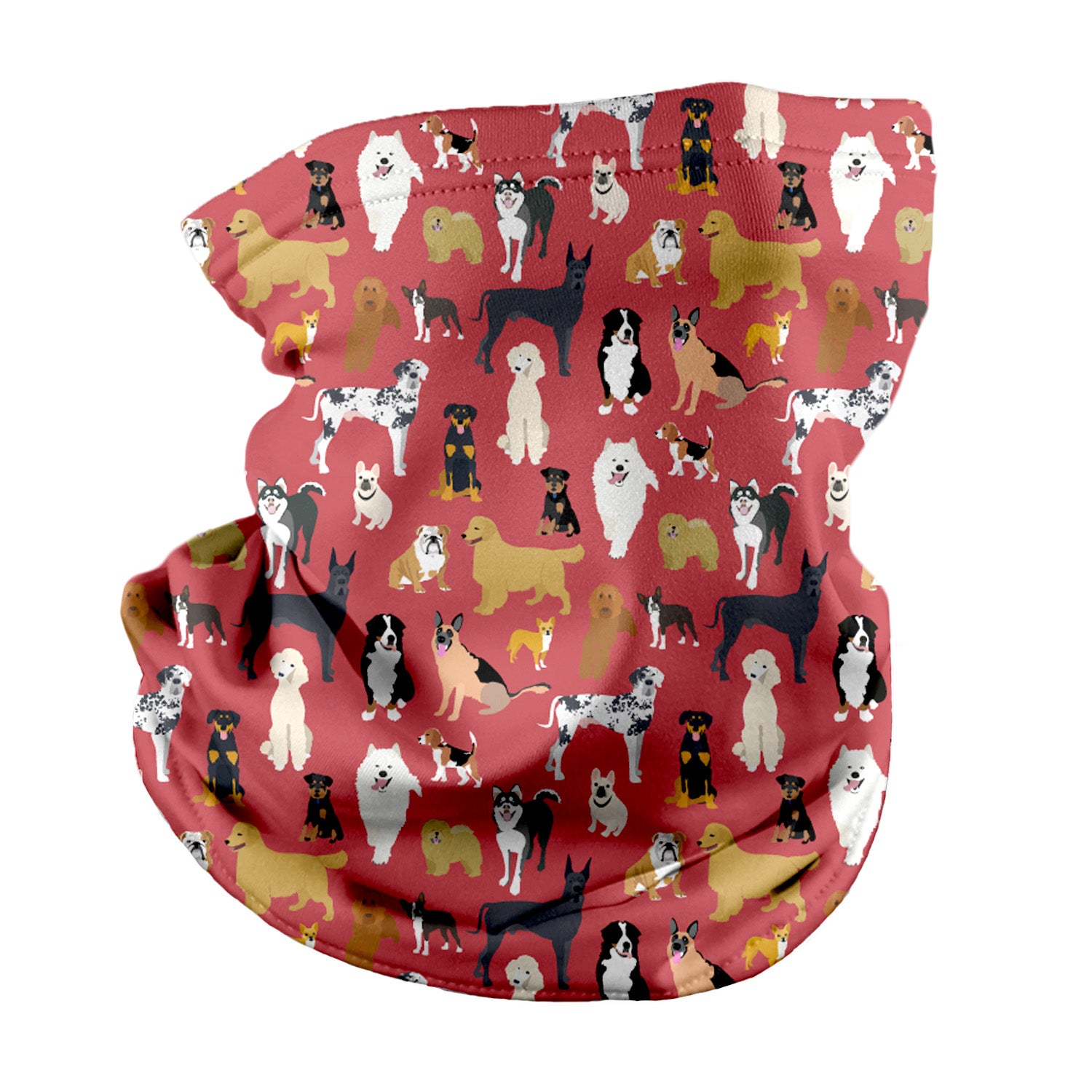 Puppy Party Neck Gaiter - Regular - Knotty Tie Co.