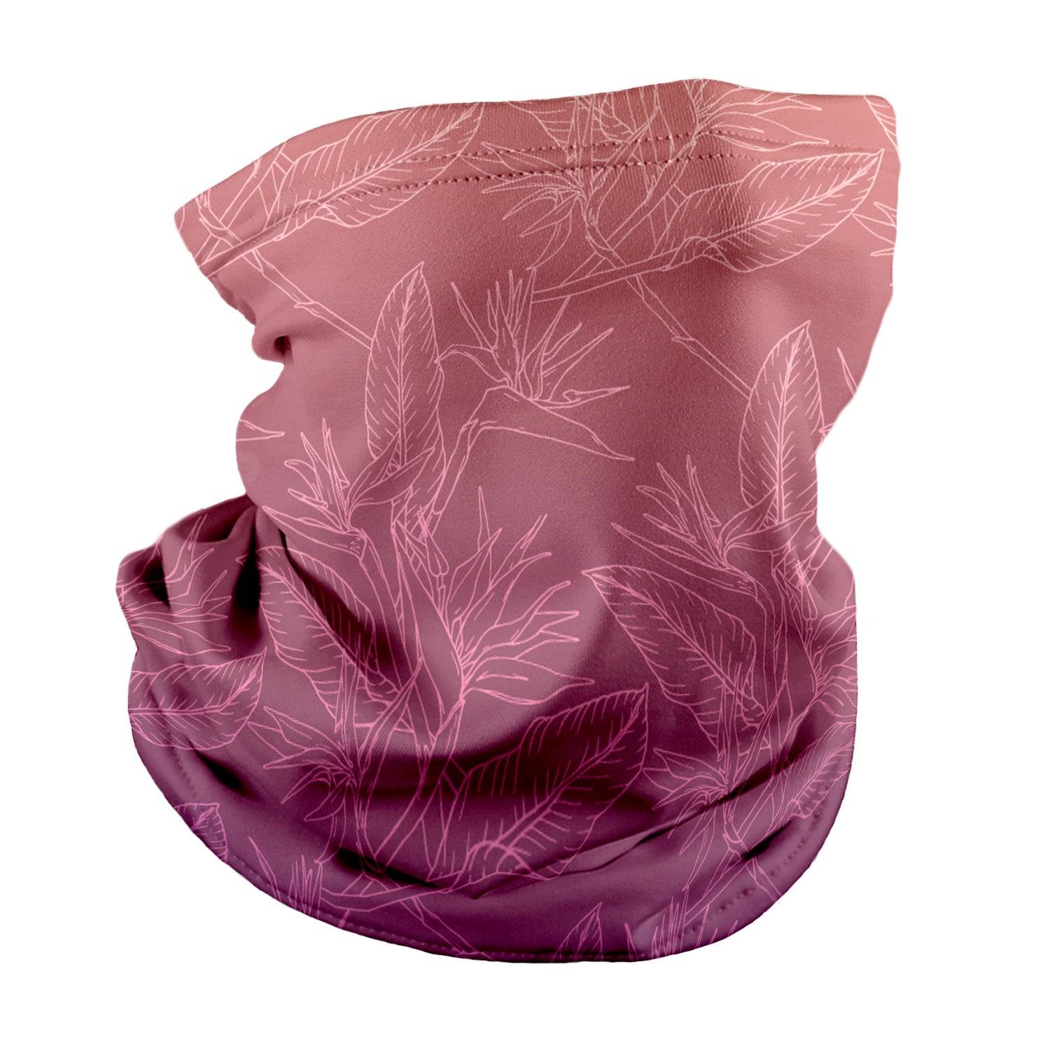 Tropical Sunset Neck Gaiter - Regular - Knotty Tie Co.