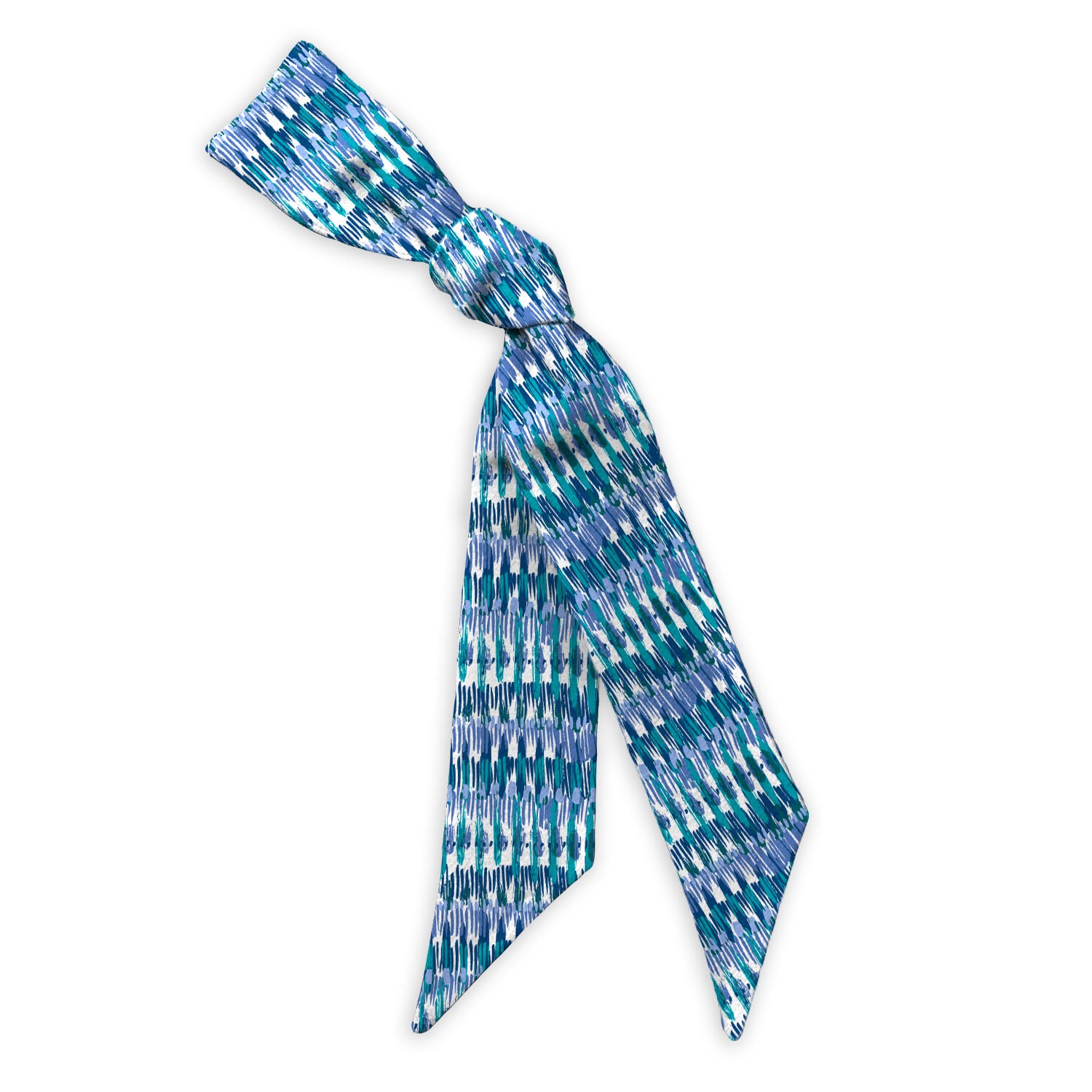 Boho Stripe Hair Scarf - 1.75" x 34.25" - Knotty Tie Co.