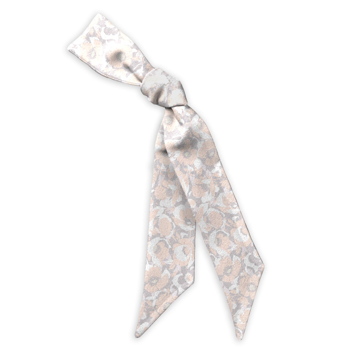 Mod Floral Hair Scarf - 1.75" x 34.25" - Knotty Tie Co.