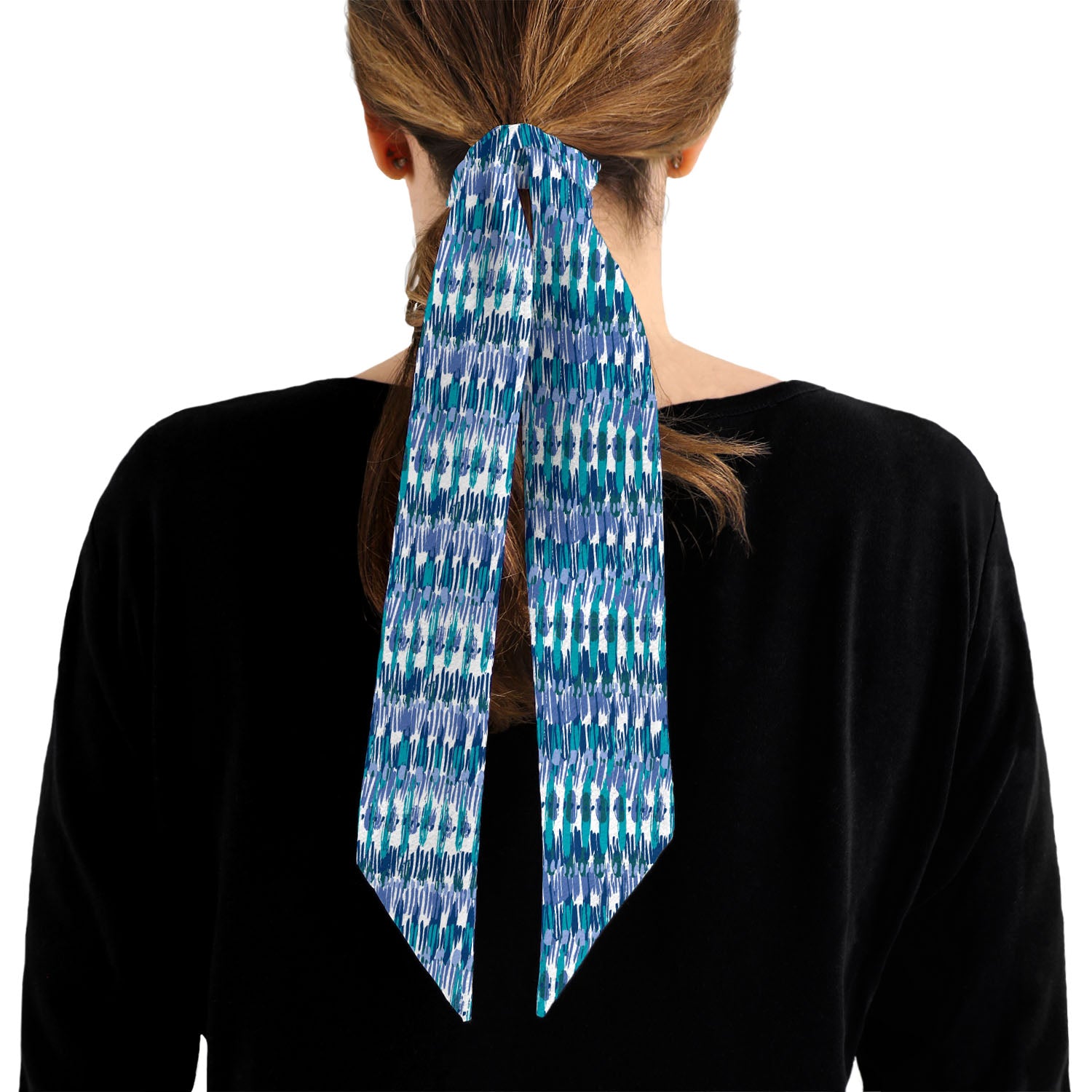 Boho Stripe Hair Scarf - 1.75" x 34.25" - Knotty Tie Co.