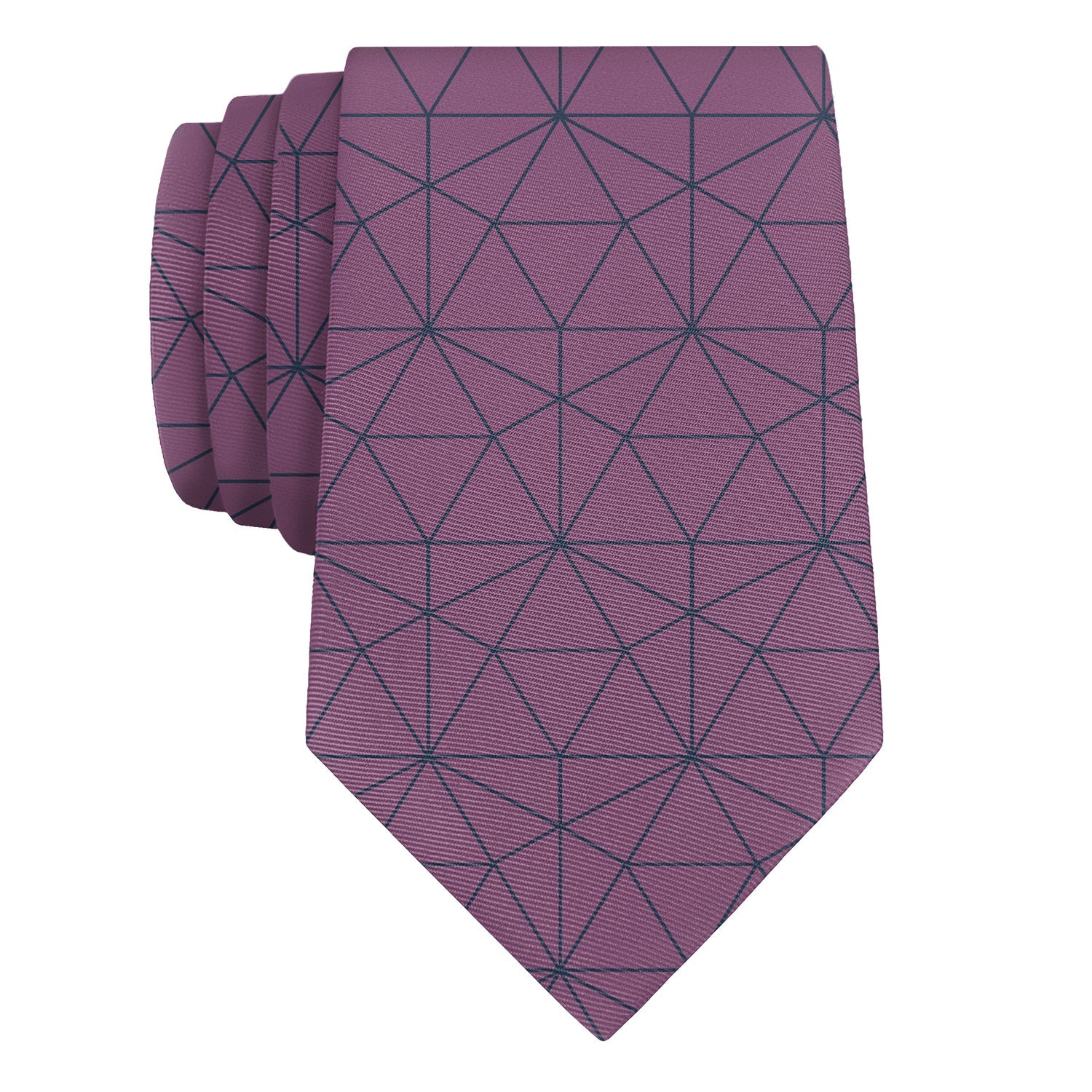 Igloo Geo Necktie - Rolled - Knotty Tie Co.