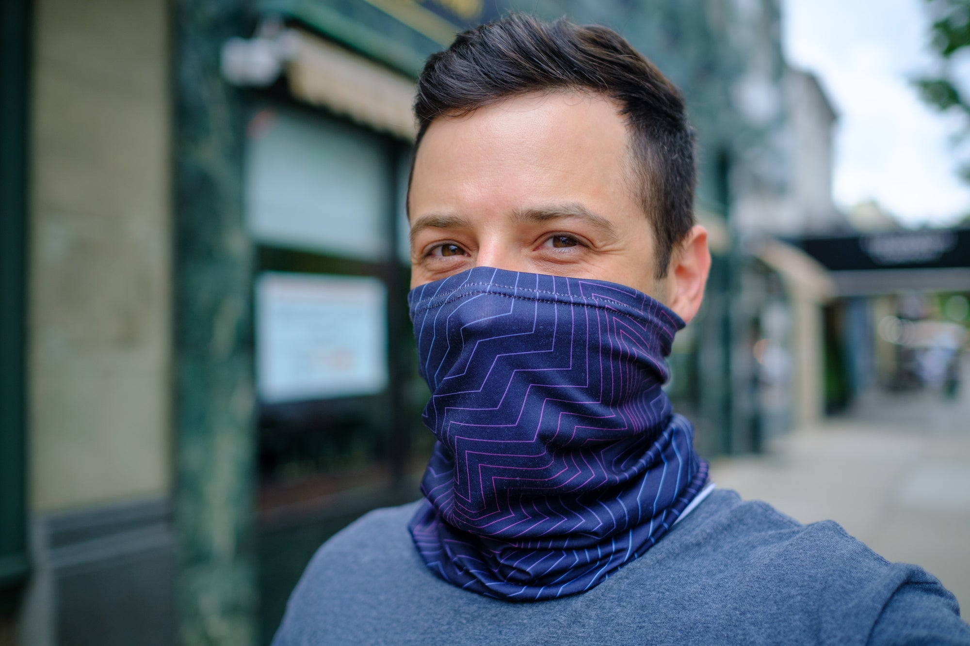 Aesthetic Neck Gaiter - Knotty Tie Co.