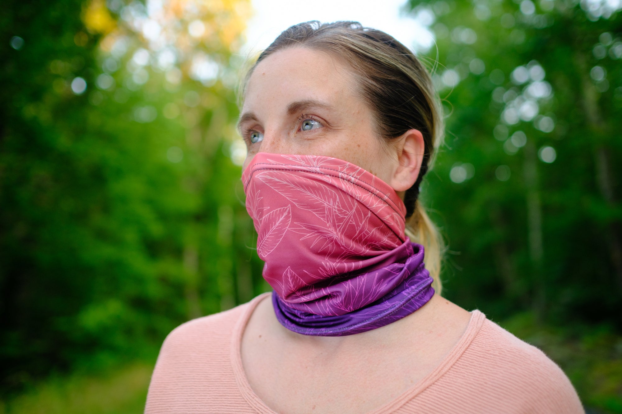 Tropical Sunset Neck Gaiter - Knotty Tie Co.