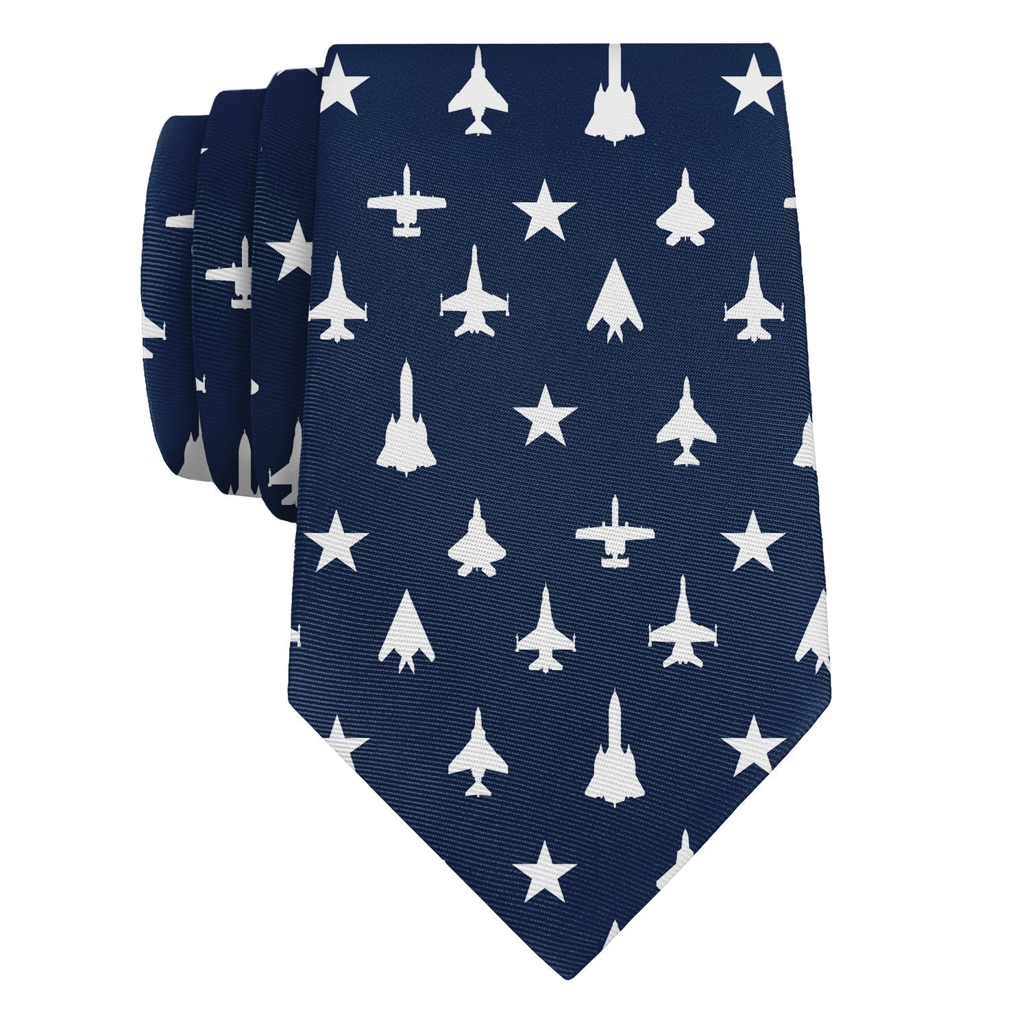 Jets Necktie - Rolled - Knotty Tie Co.