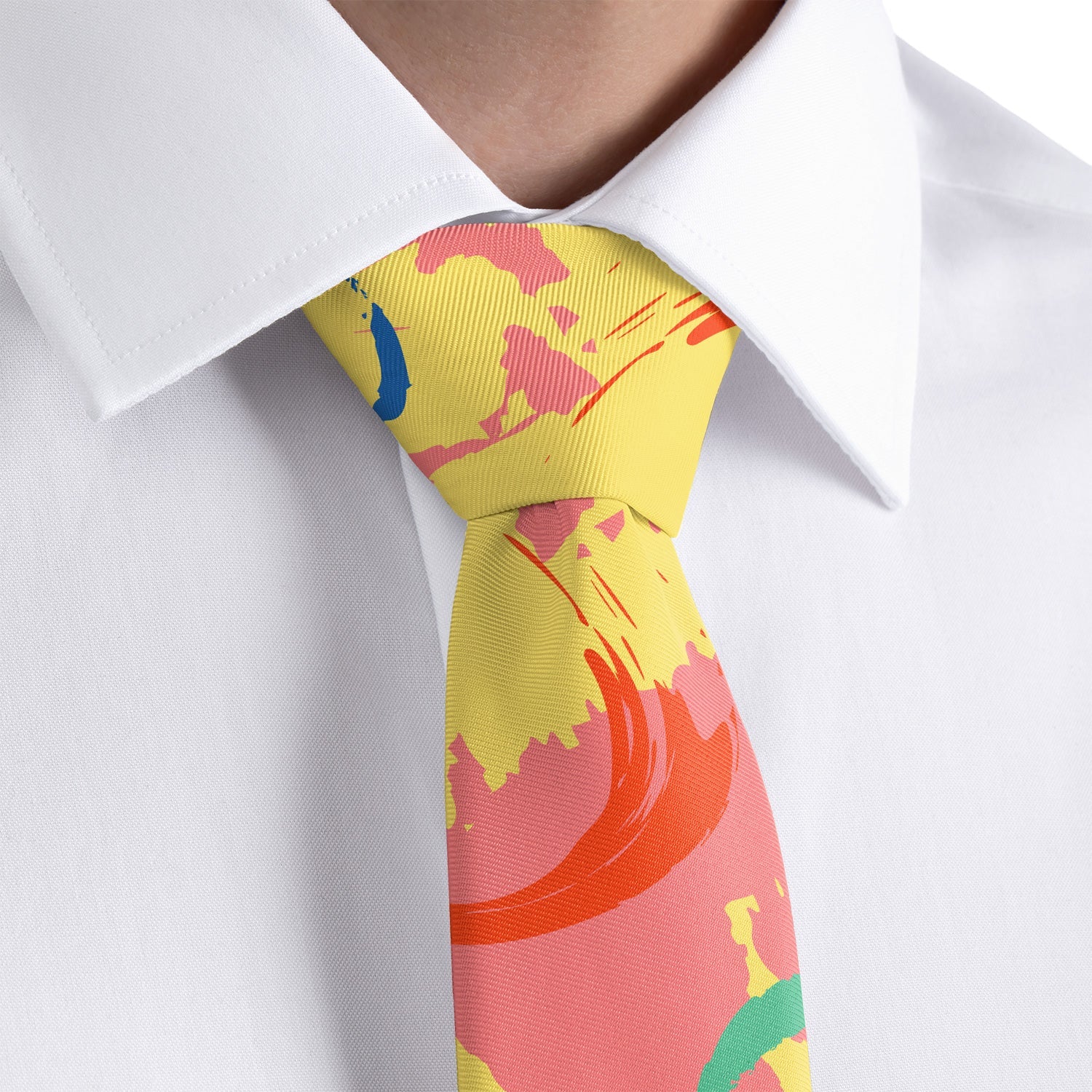 La Splash Necktie - Dress Shirt - Knotty Tie Co.