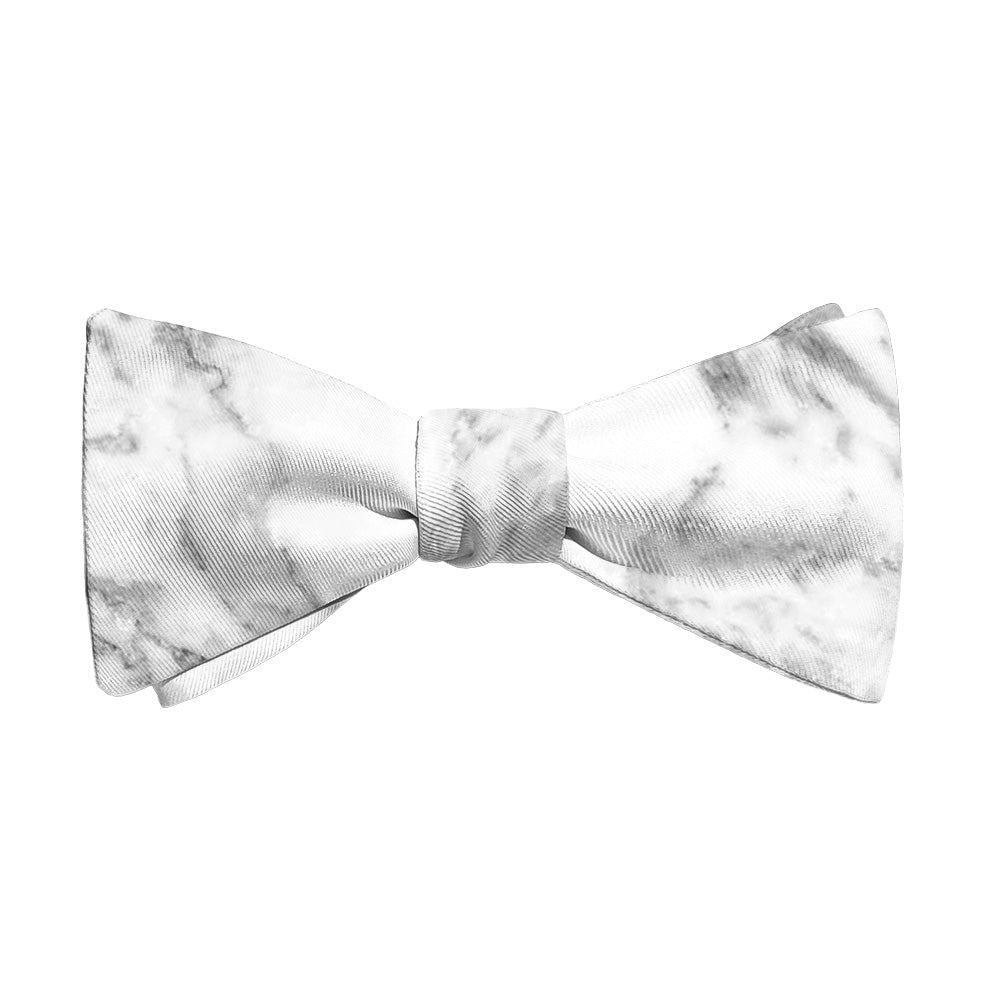 Marble Bow Tie - Adult Standard Self-Tie 14-18" - Knotty Tie Co.