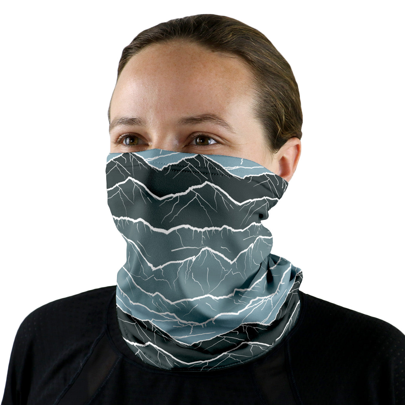 Front Range Neck Gaiter - Female Face - Knotty Tie Co.