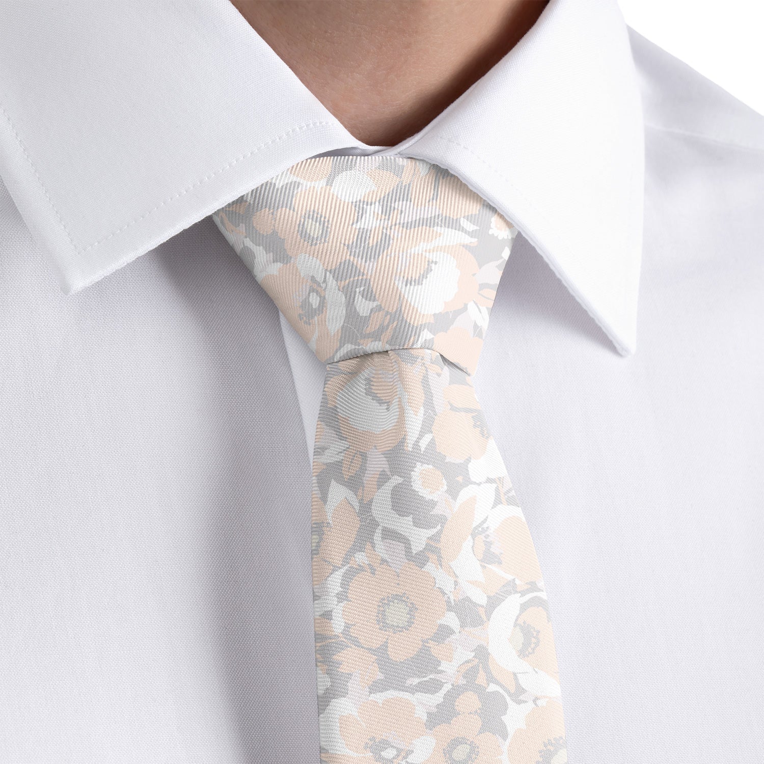 Mod Floral Necktie - Dress Shirt - Knotty Tie Co.