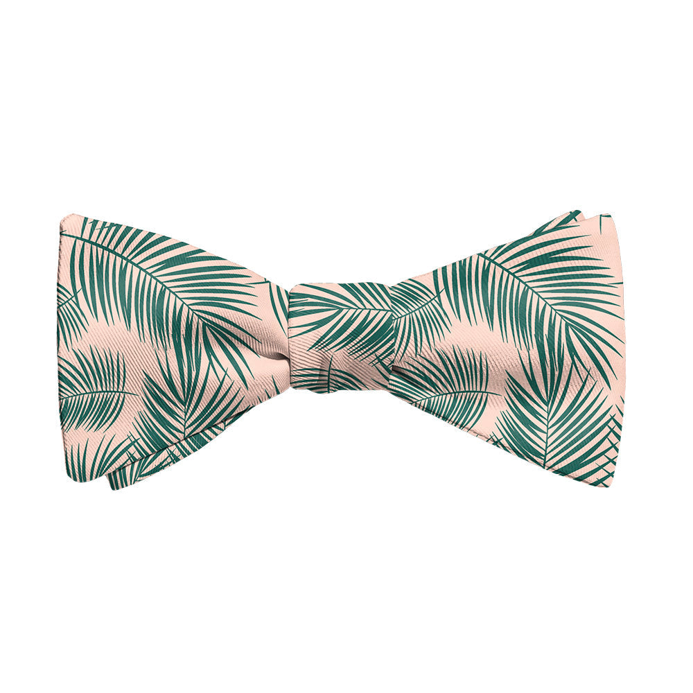 Palm Leaves Bow Tie - Adult Standard Self-Tie 14-18" - Knotty Tie Co.