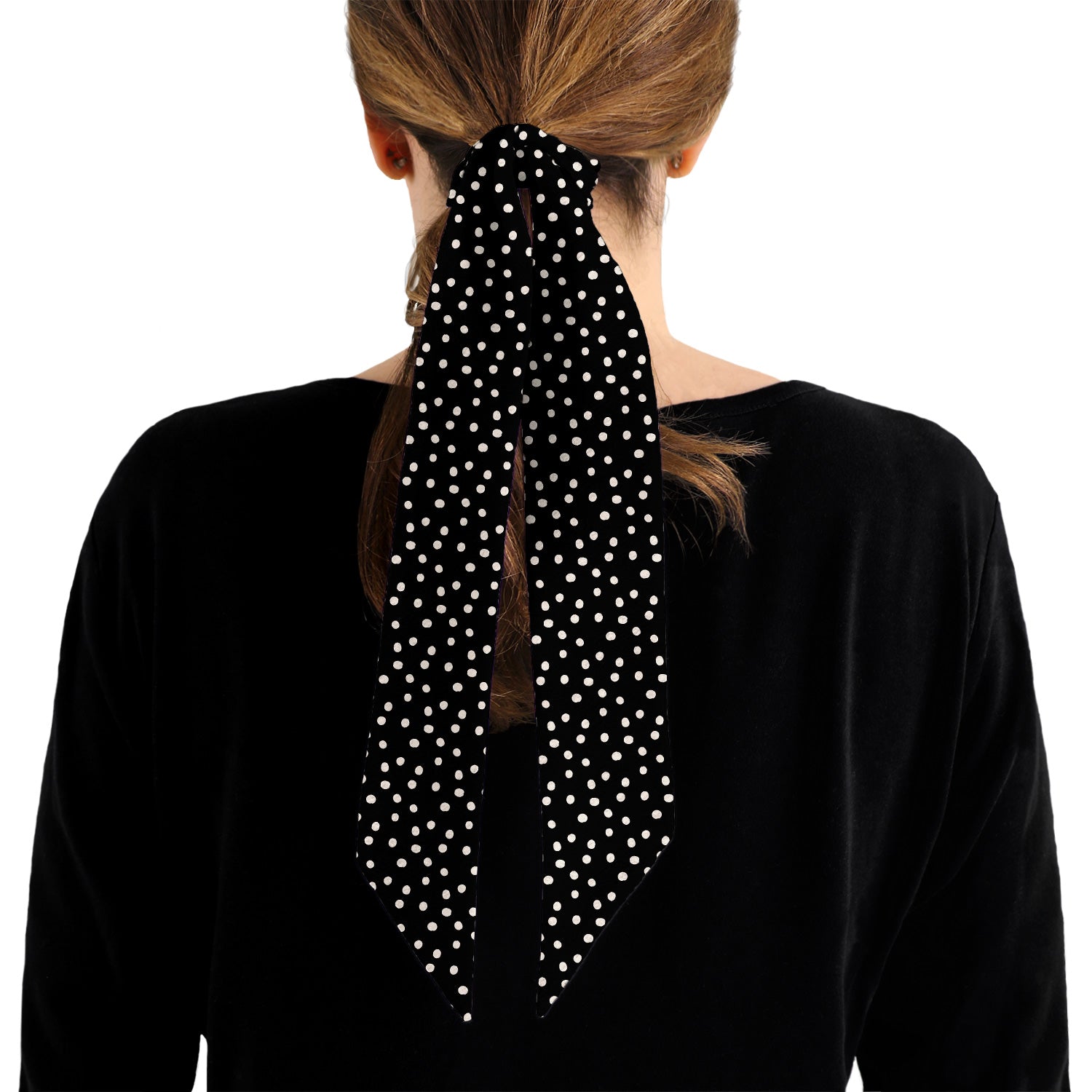 Random Dots Hair Scarf