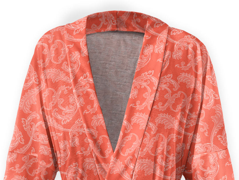 Adorned Paisley Robe - Close Up - Knotty Tie Co.