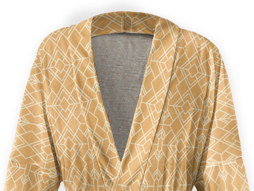 Vintage Deco Robe - Close Up - Knotty Tie Co.