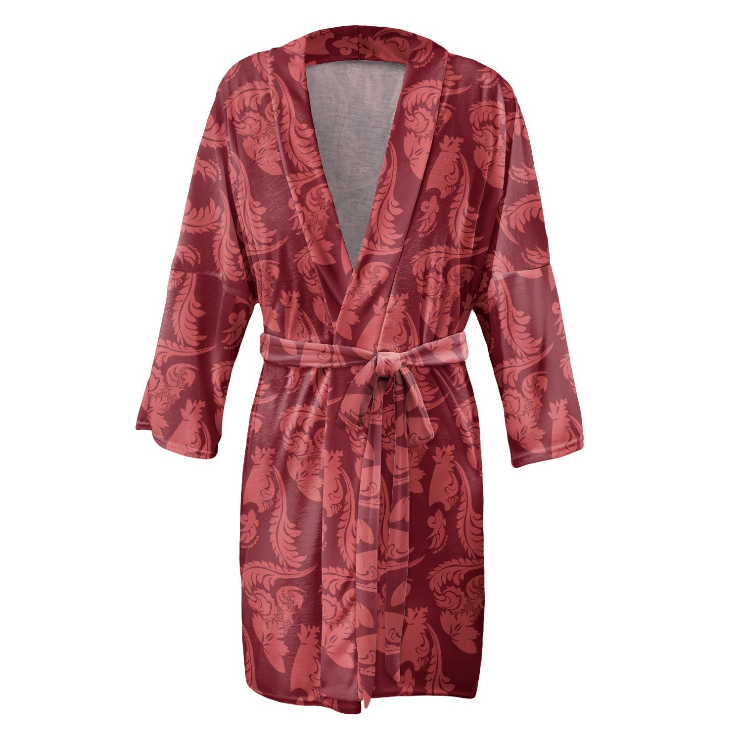 Chloe Paisley Robe - Front - Knotty Tie Co.