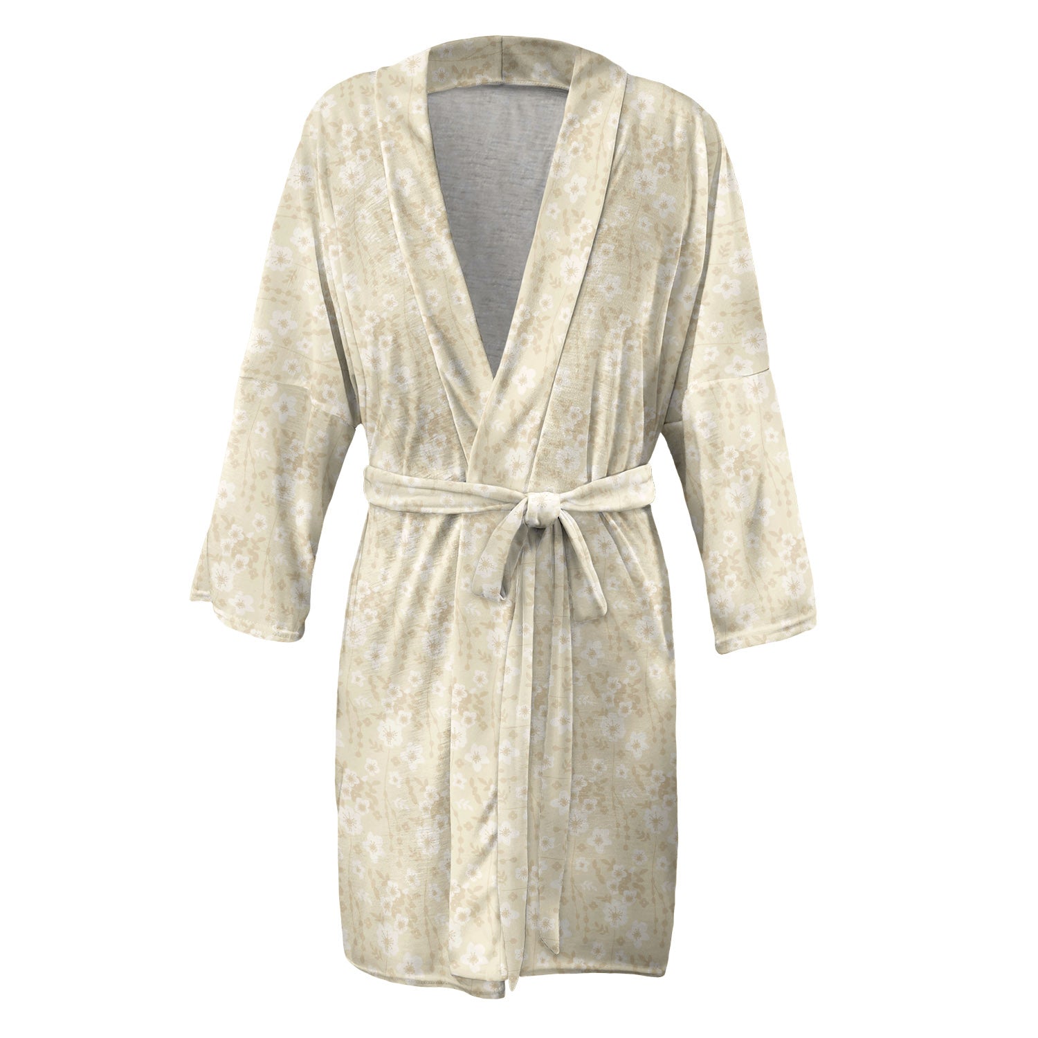 Flowy Floral Robe - Front - Knotty Tie Co.