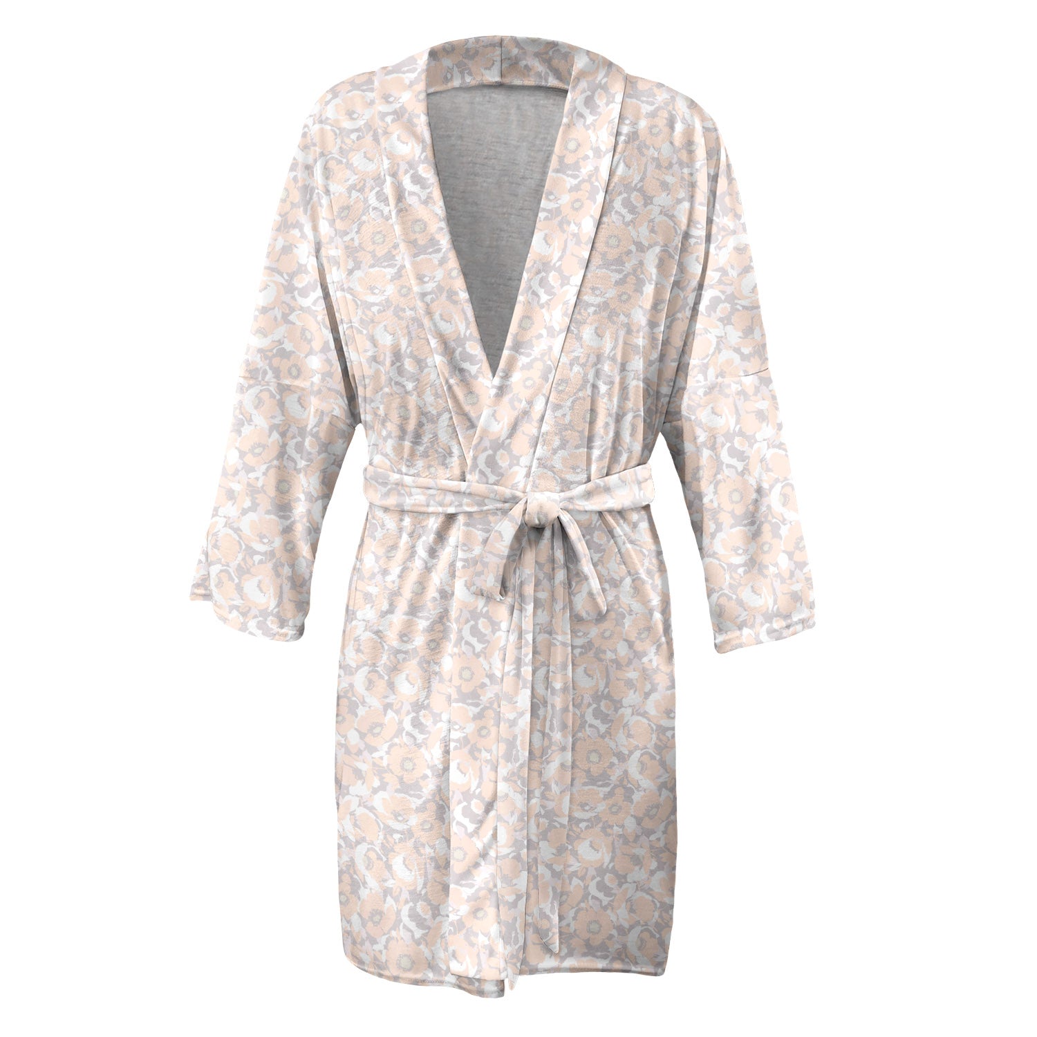 Mod Floral Robe - Front - Knotty Tie Co.