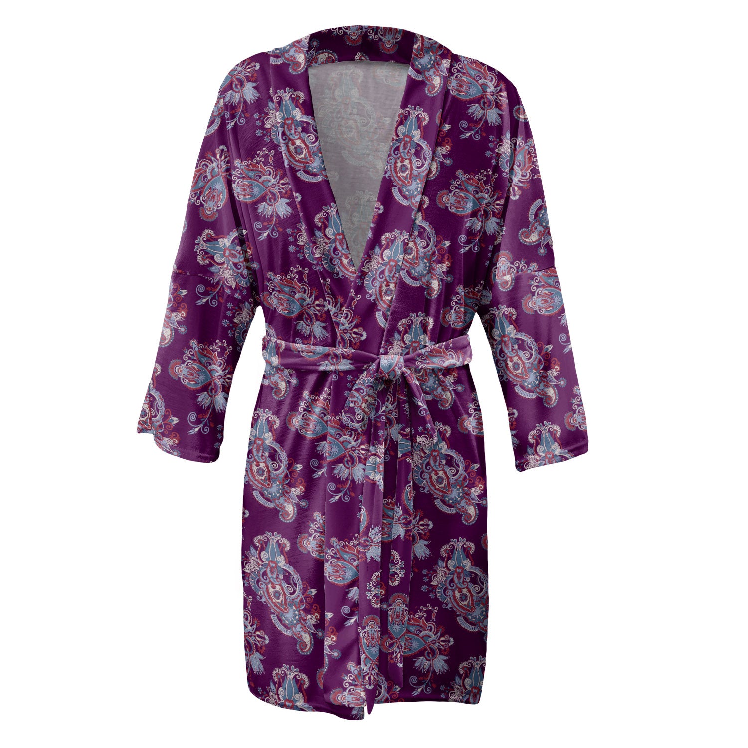 Prestige Paisley Robe - Front - Knotty Tie Co.