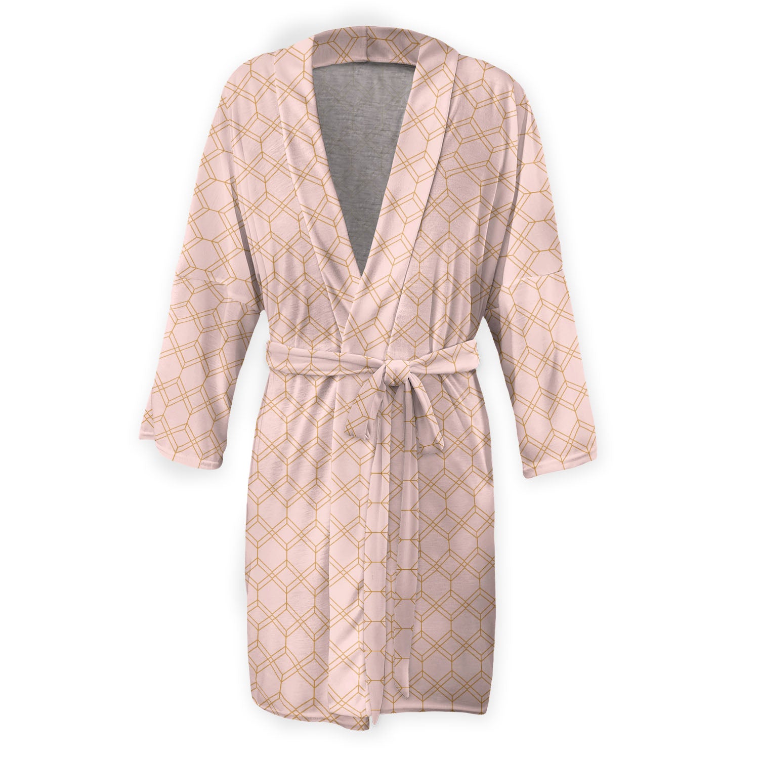 Arcadia Geometric Robe - Front - Knotty Tie Co.