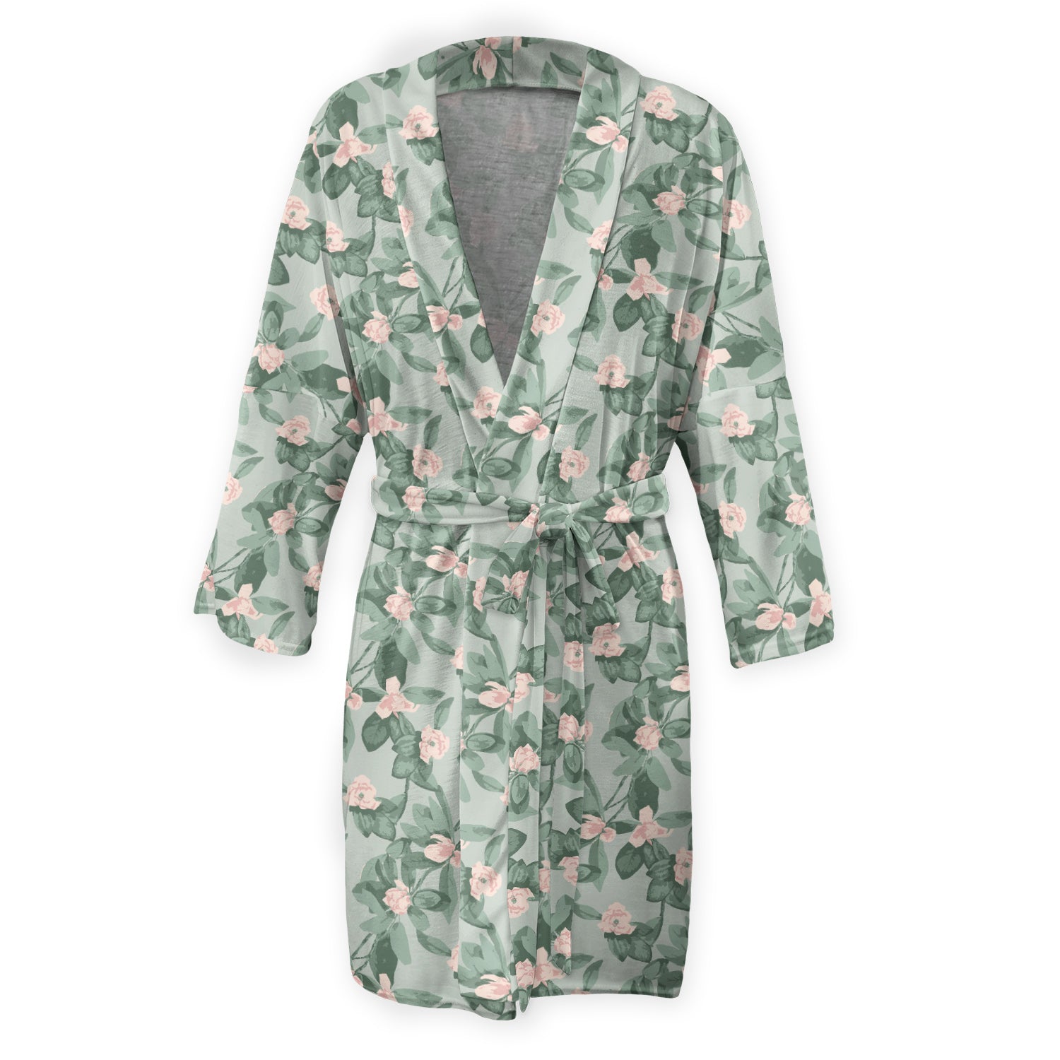 Budding Floral Robe - Front - Knotty Tie Co.