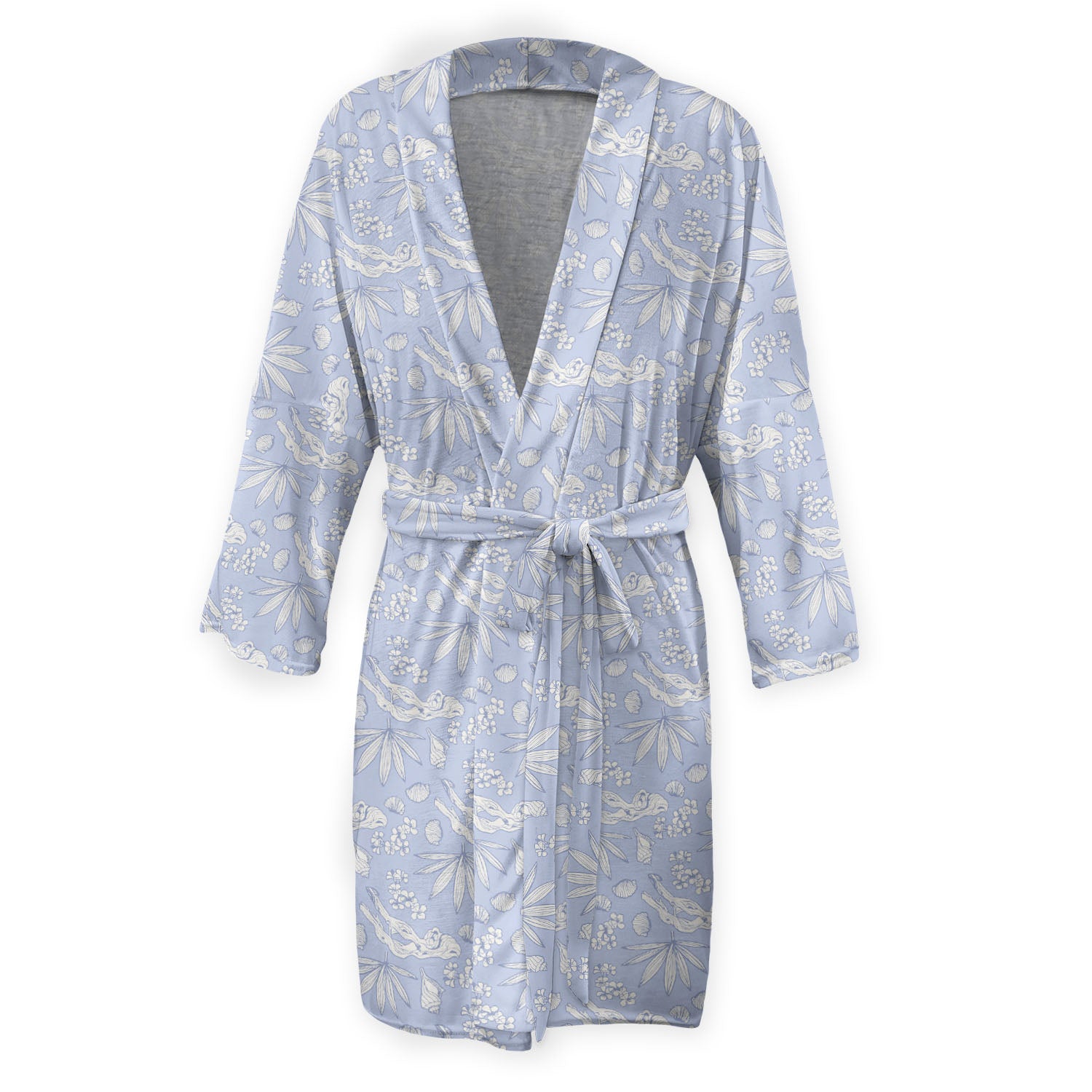 Driftwood Floral Robe - Front - Knotty Tie Co.