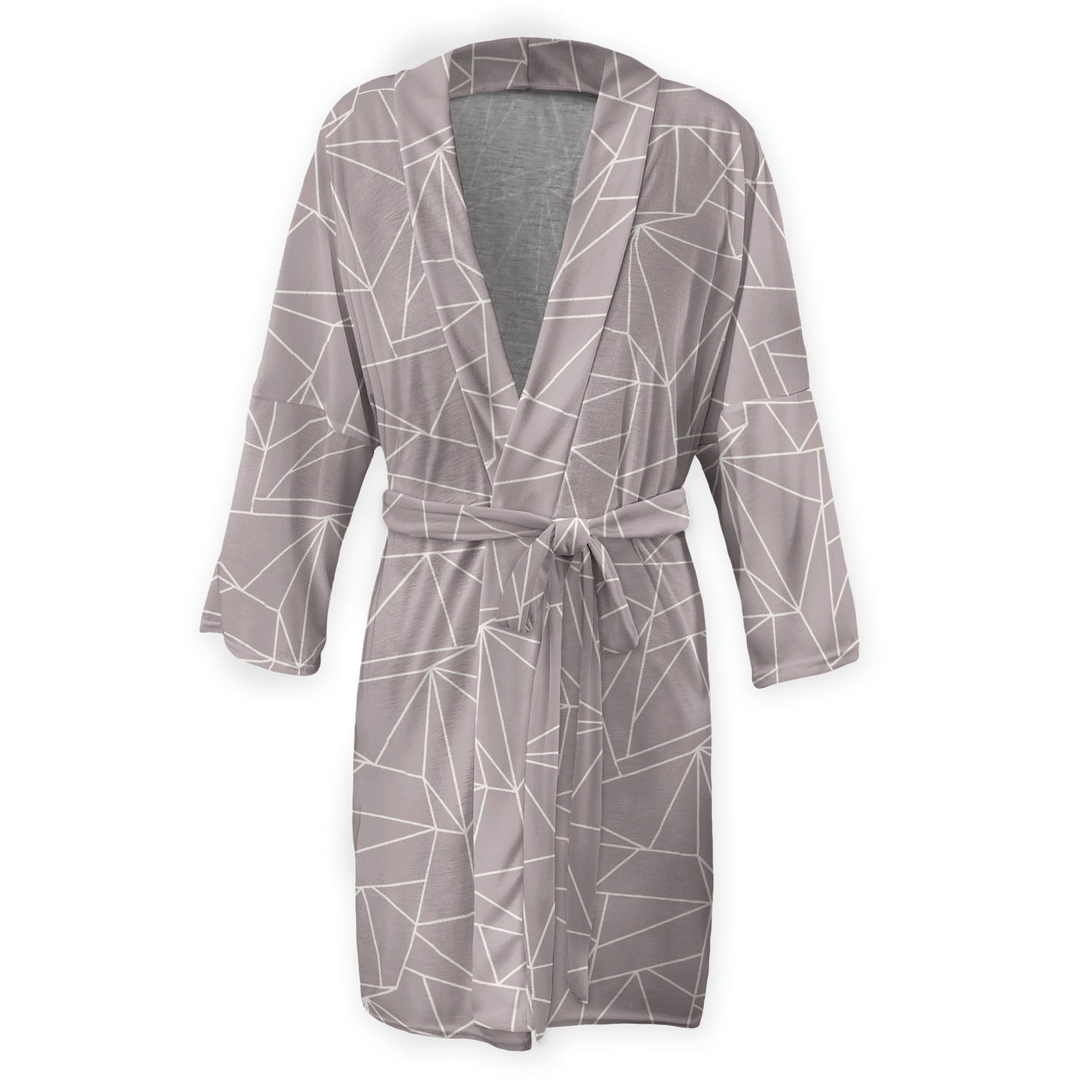 Origami Geometric Robe - Front - Knotty Tie Co.