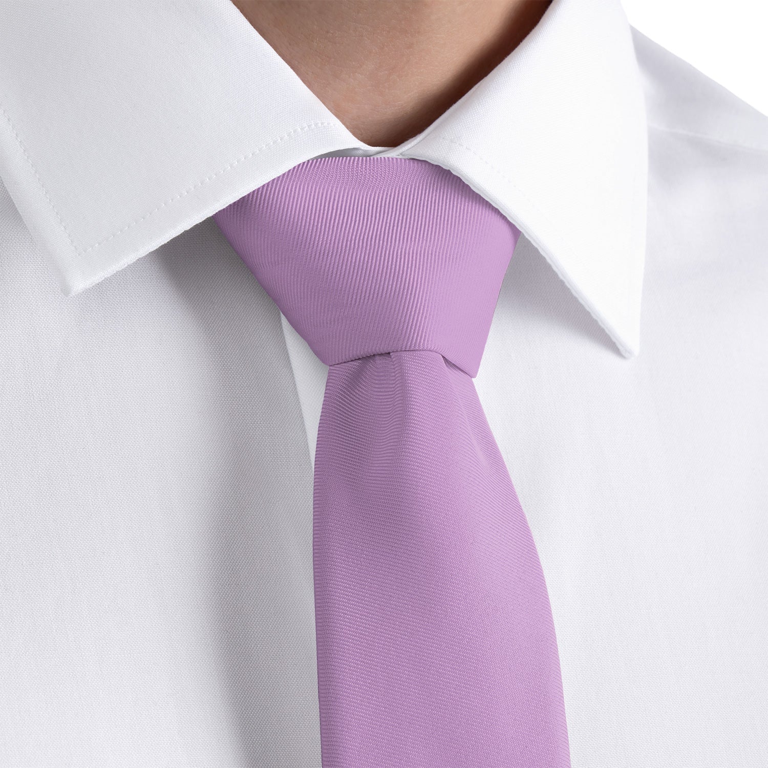 Solid KT Light Purple Necktie - Dress Shirt - Knotty Tie Co.