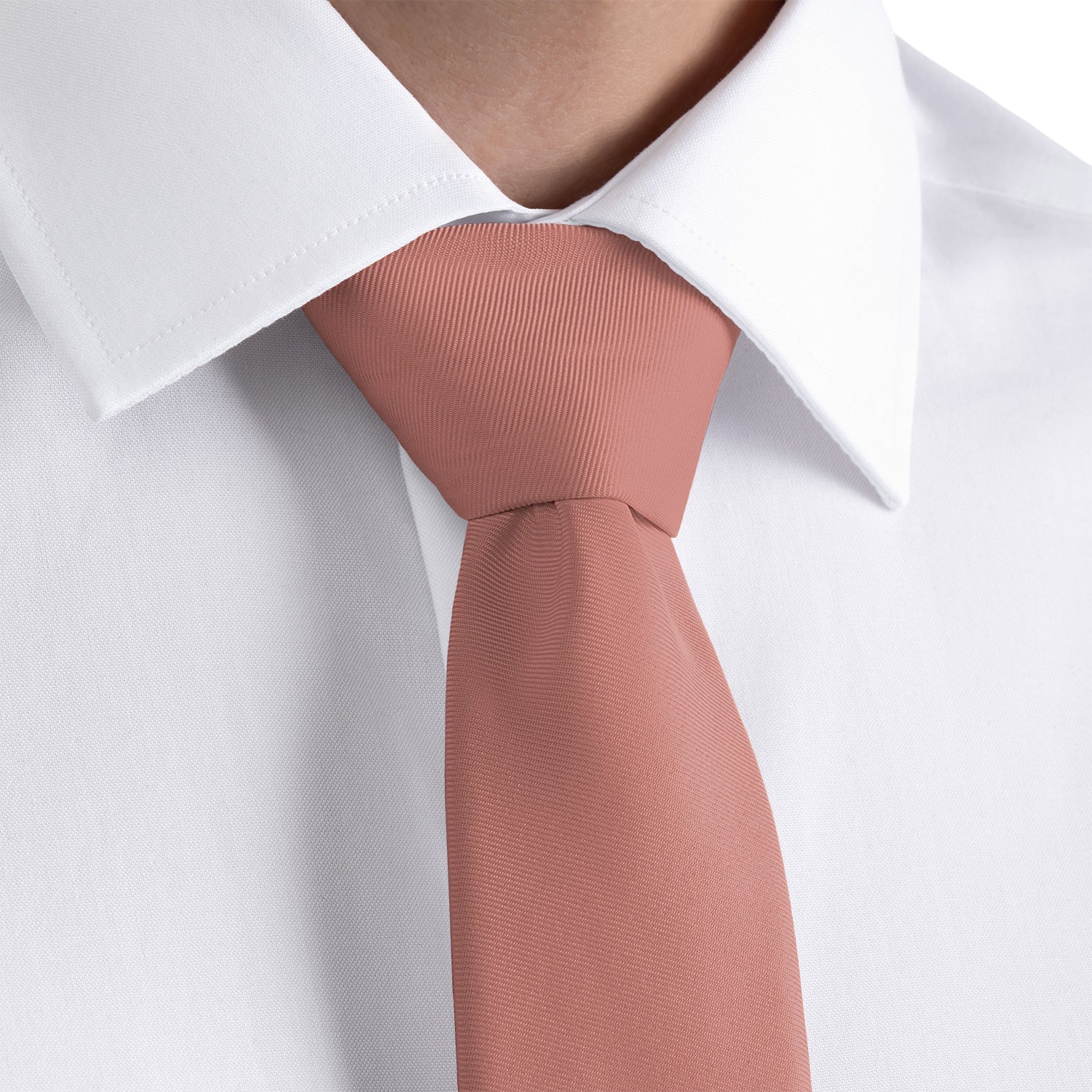 Solid KT Mauve Necktie - Dress Shirt - Knotty Tie Co.