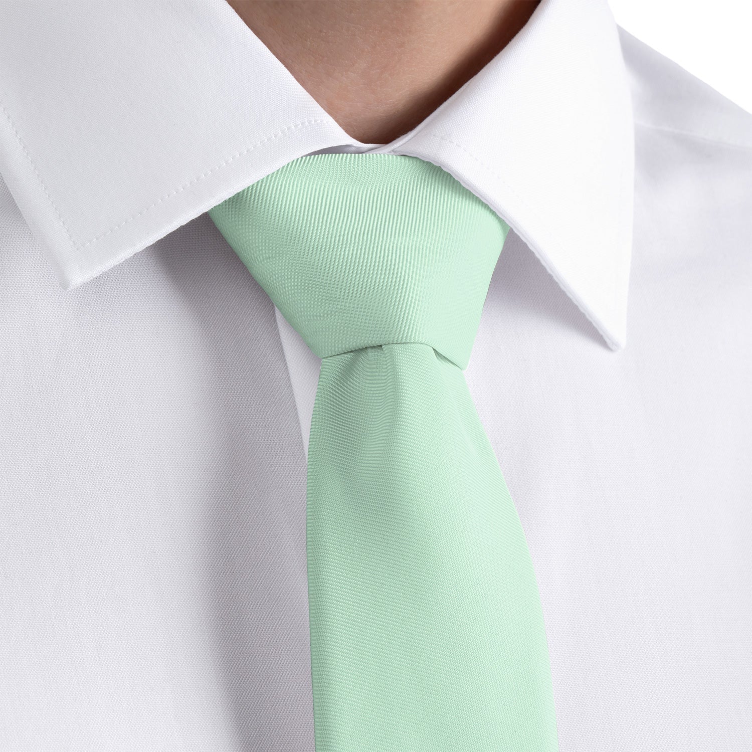 Solid KT Mint Necktie - Dress Shirt - Knotty Tie Co.