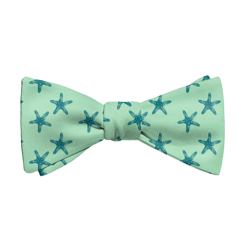 Starfish Bow Tie - Adult Standard Self-Tie 14-18" - Knotty Tie Co.