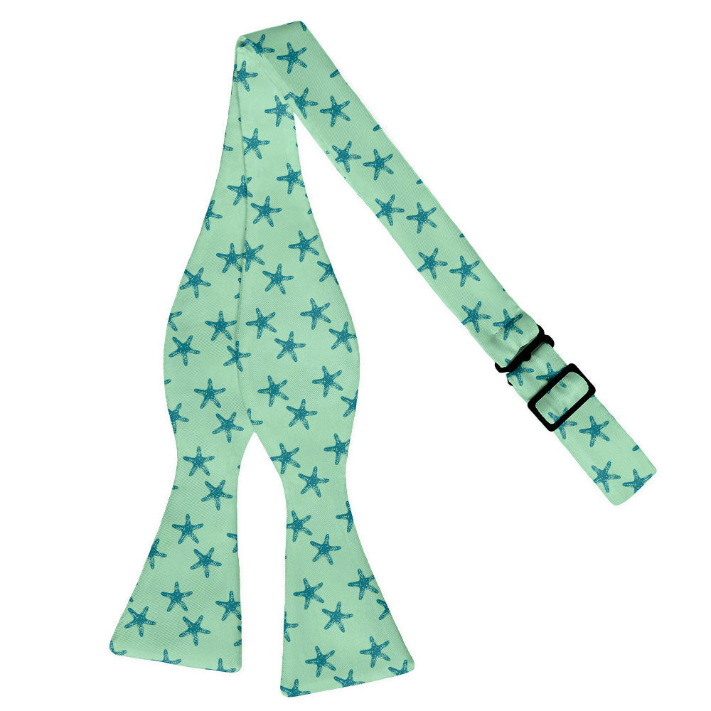 Starfish Bow Tie - Adult Extra-Long Self-Tie 18-21" - Knotty Tie Co.