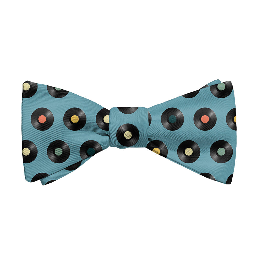 Vinyl Dots Bow Tie - Adult Standard Self-Tie 14-18" - Knotty Tie Co.